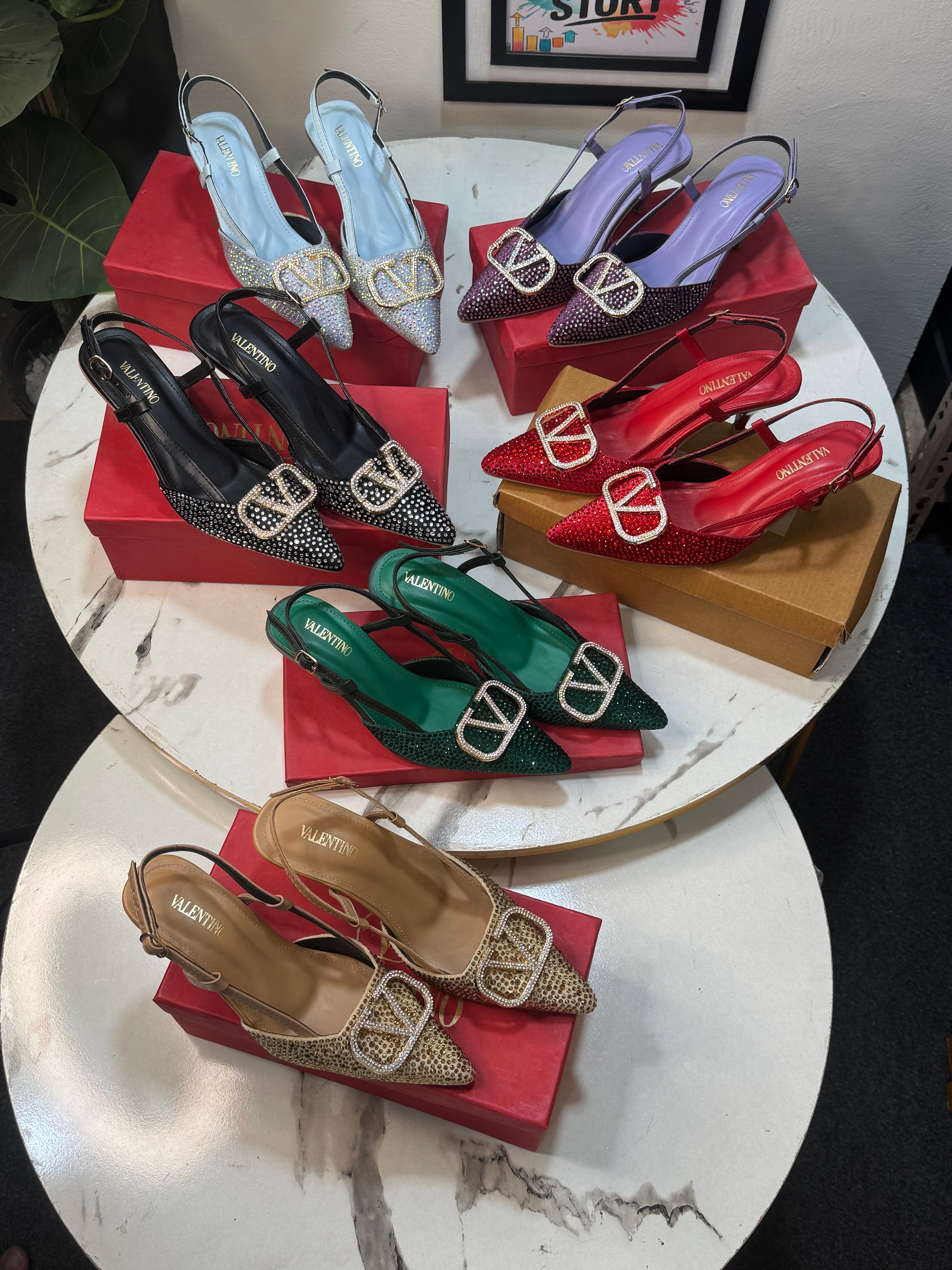 Valentin0 Stone Heel