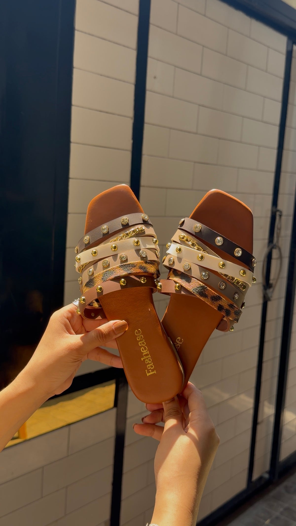 Fierce-glam Flats