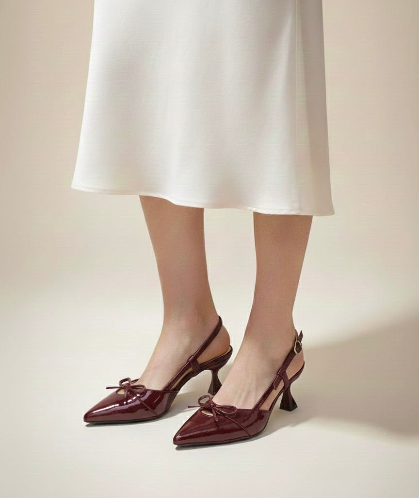 Elysia Bow Heels