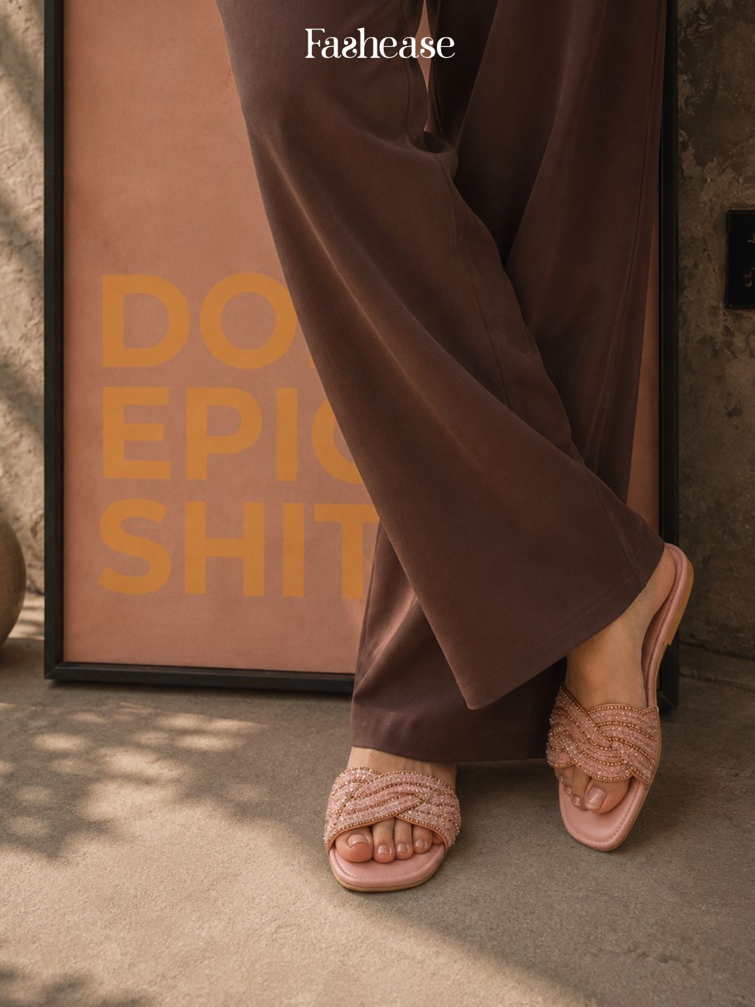 Twined JC Flats - Pink