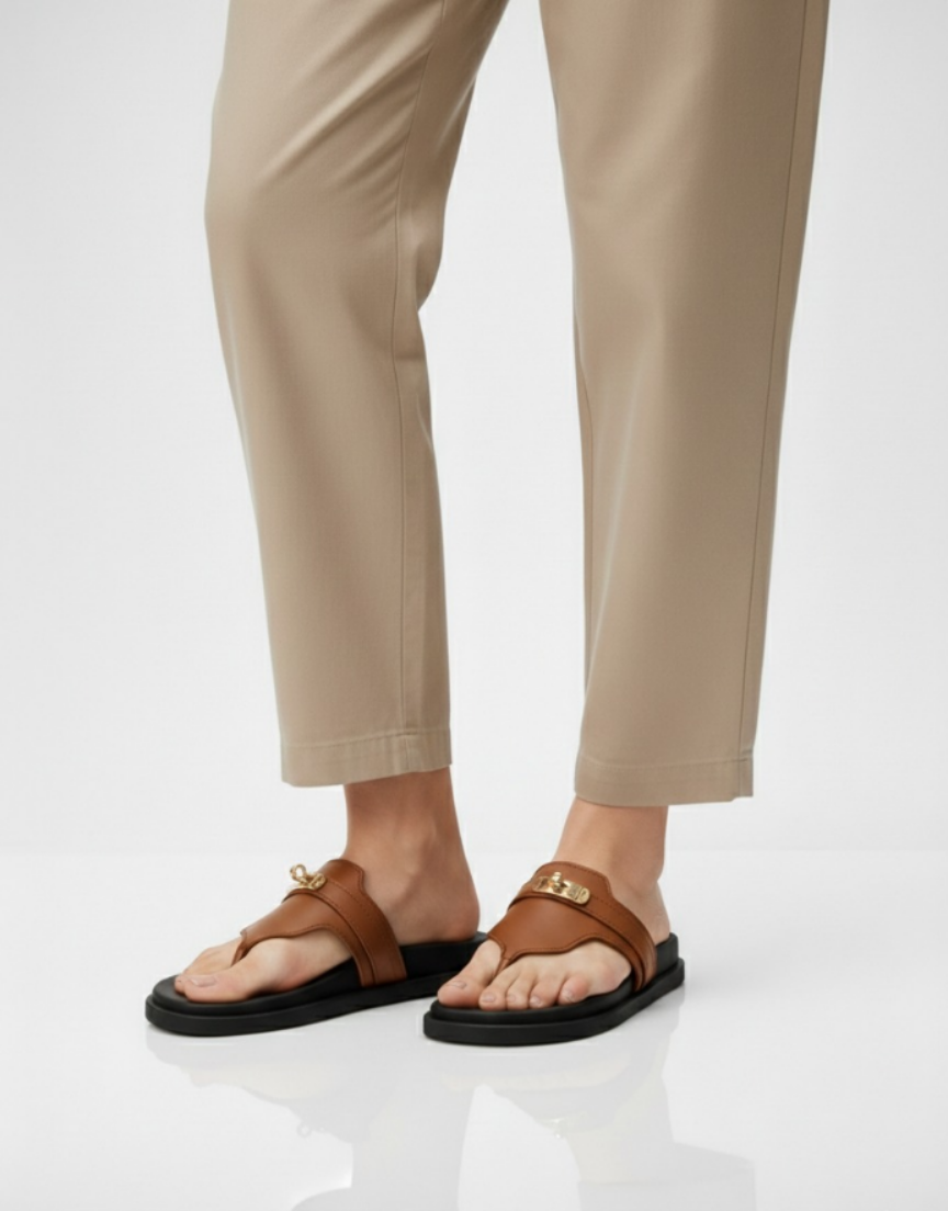 H- Casual Slip-ons (Brown)