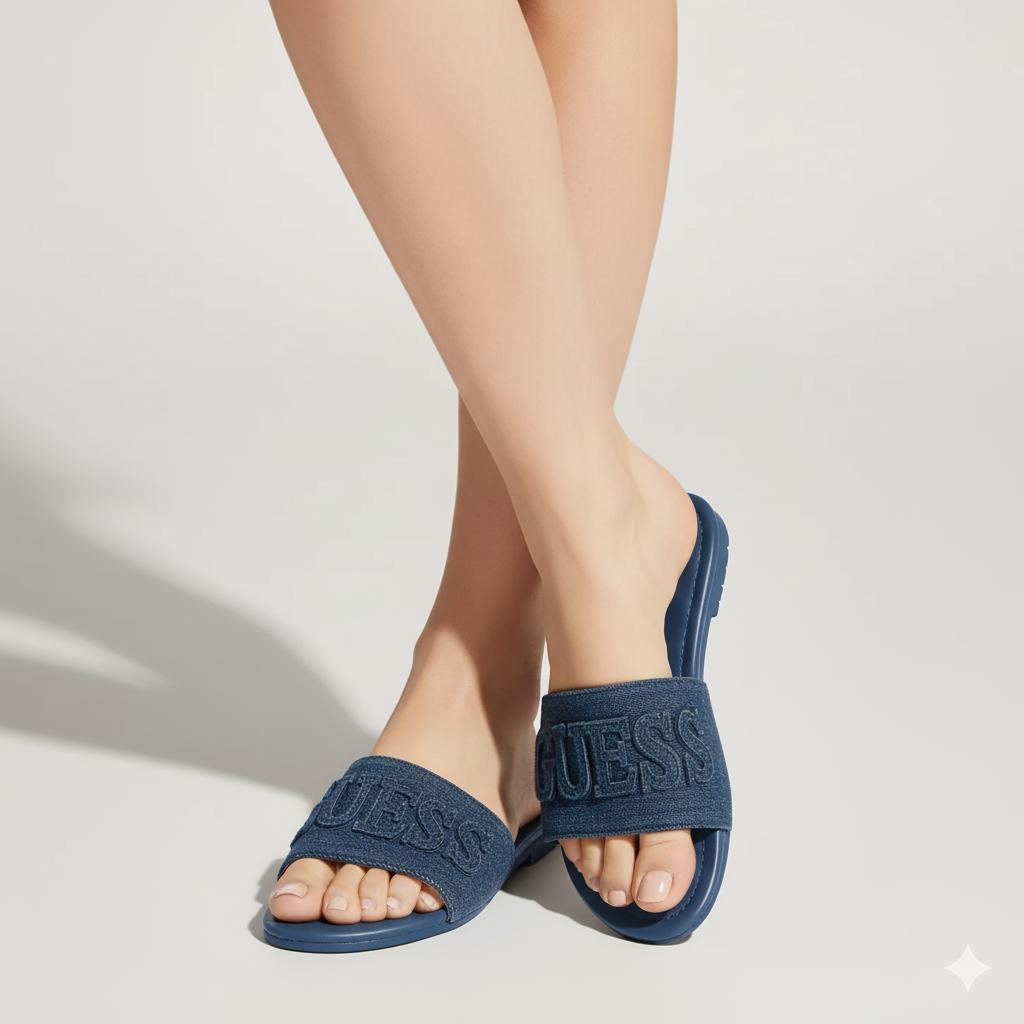 Gu-ess Denim Flats