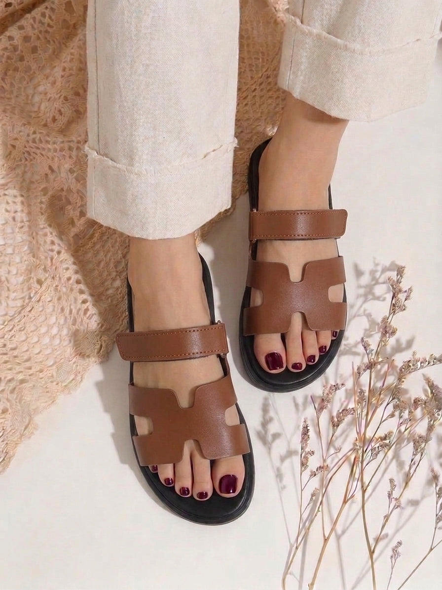 Women's H Sandles - Brown