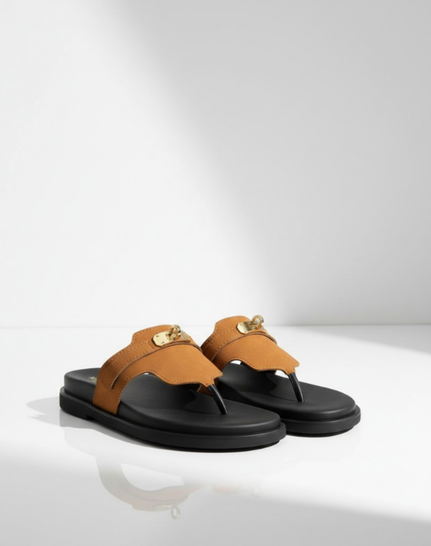 H- Casual Slip-ons (Brown)