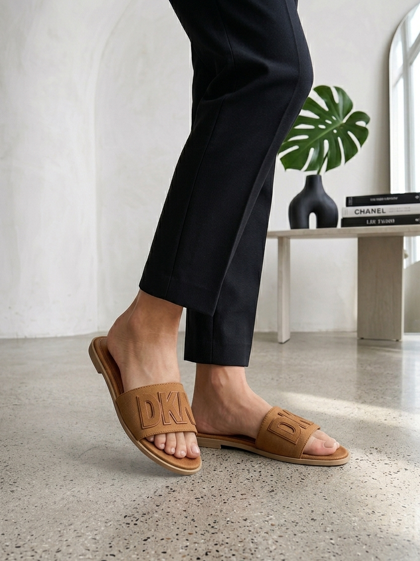 Essential DK Brown Flats