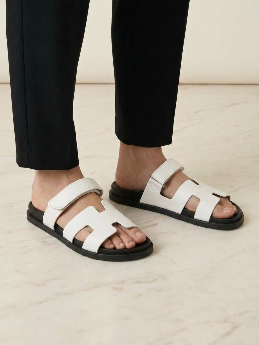 Women's H Sandles - White