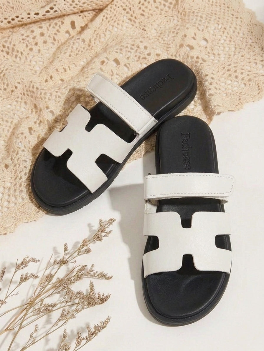 Women's H Sandles - White