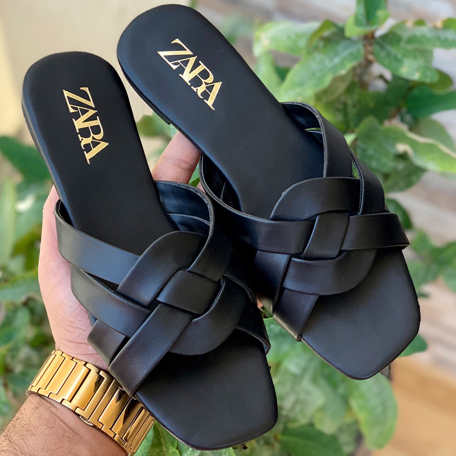 Zara Strappy Flats