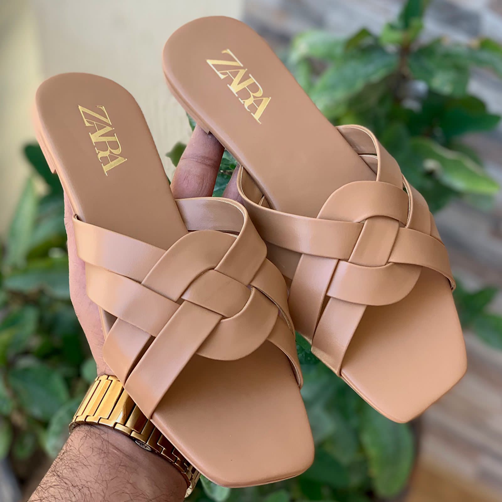 Zara Strappy Flats