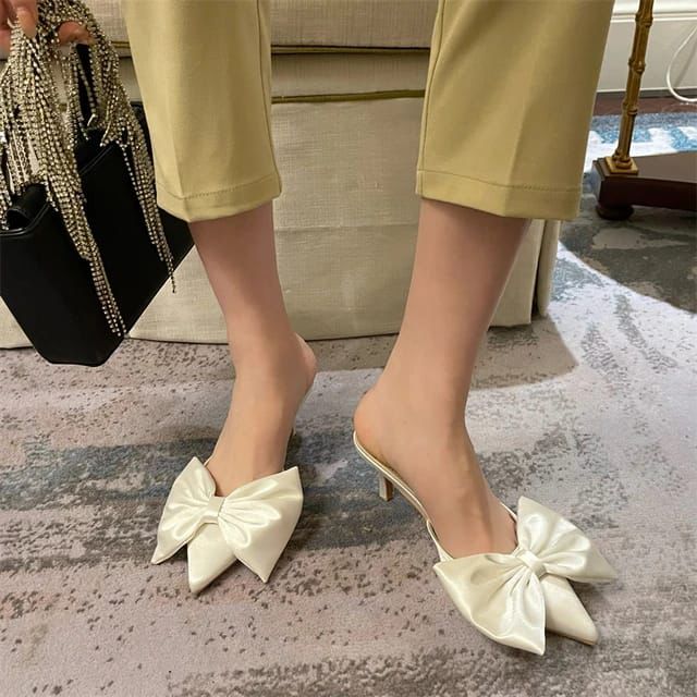 Classic Satin Heels