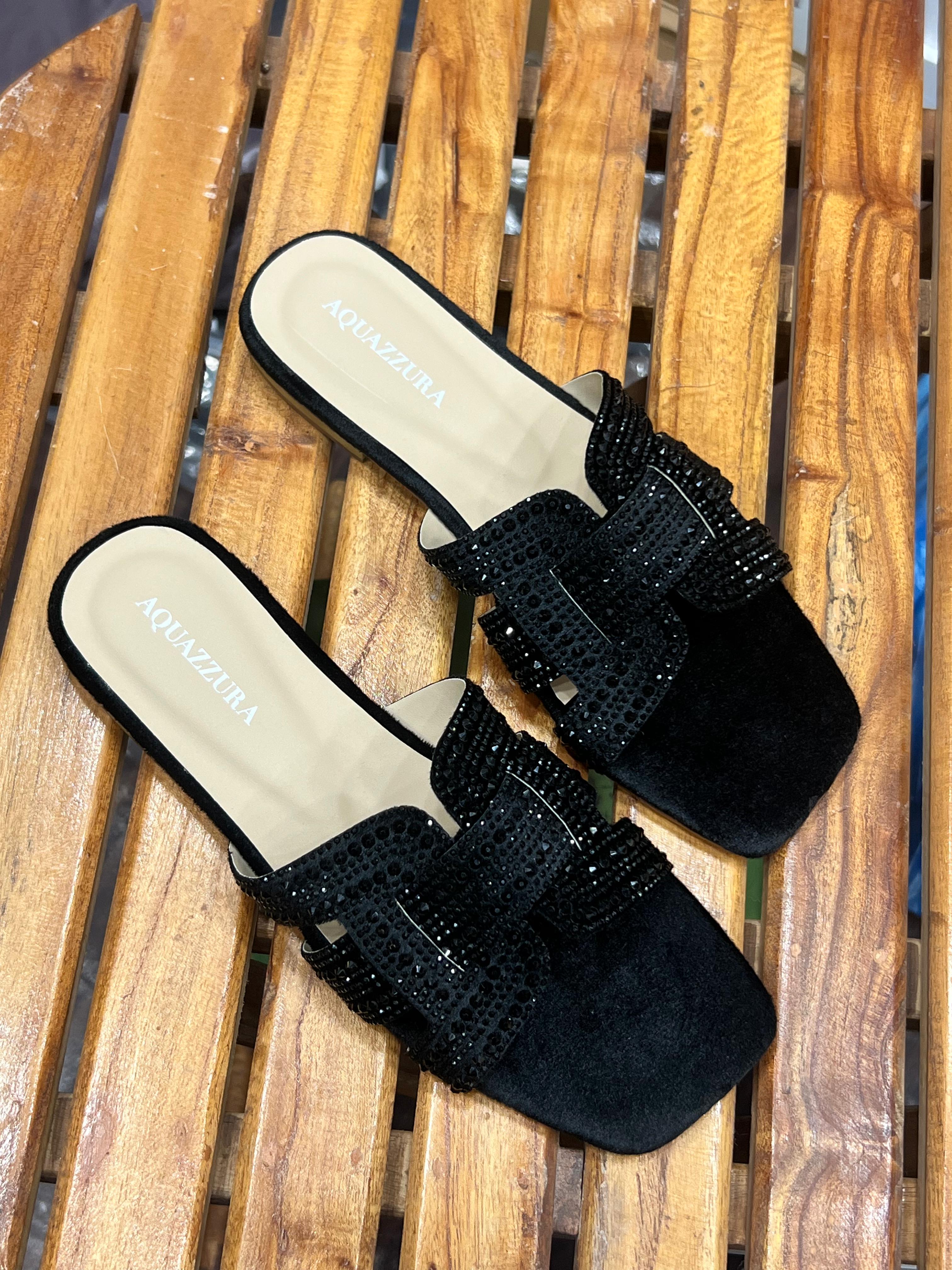 Luxe Aquazura Flats