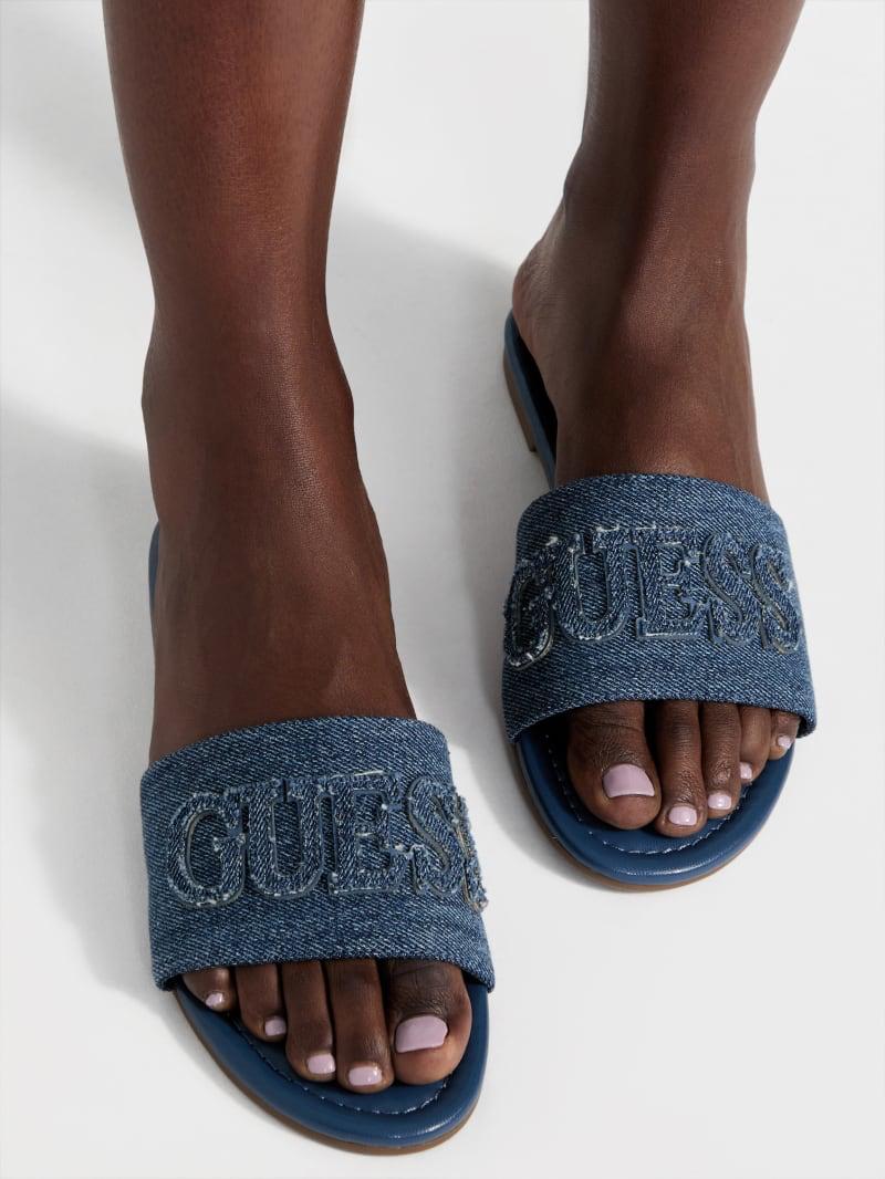 Gu-ess Denim Flats