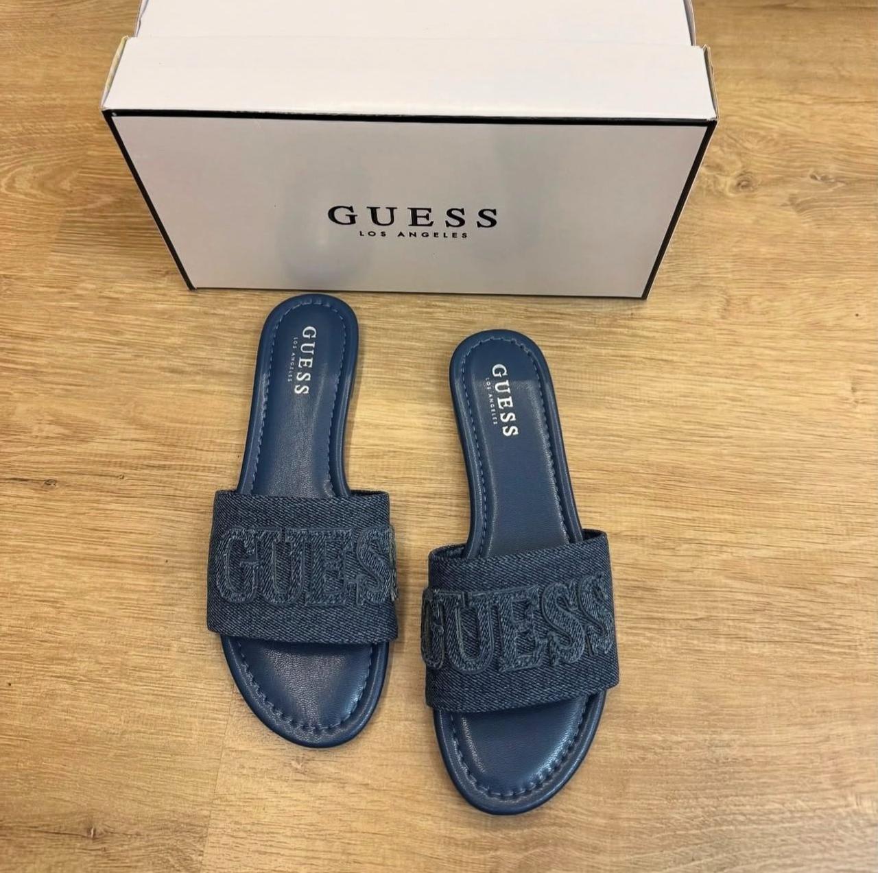Gu-ess Denim Flats