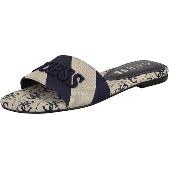 Gu-ess Print Flats