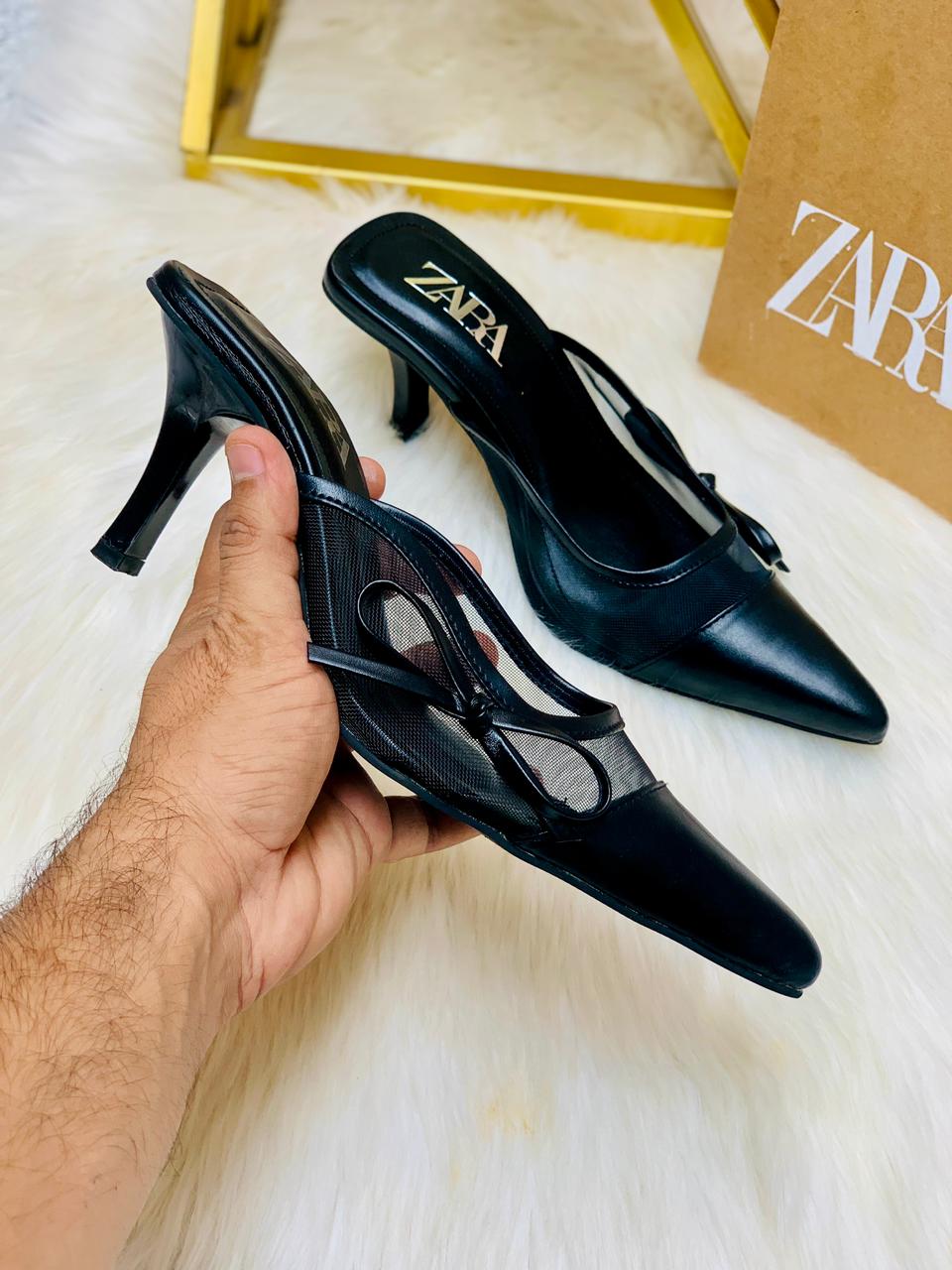 ZR Velin Bow Heels
