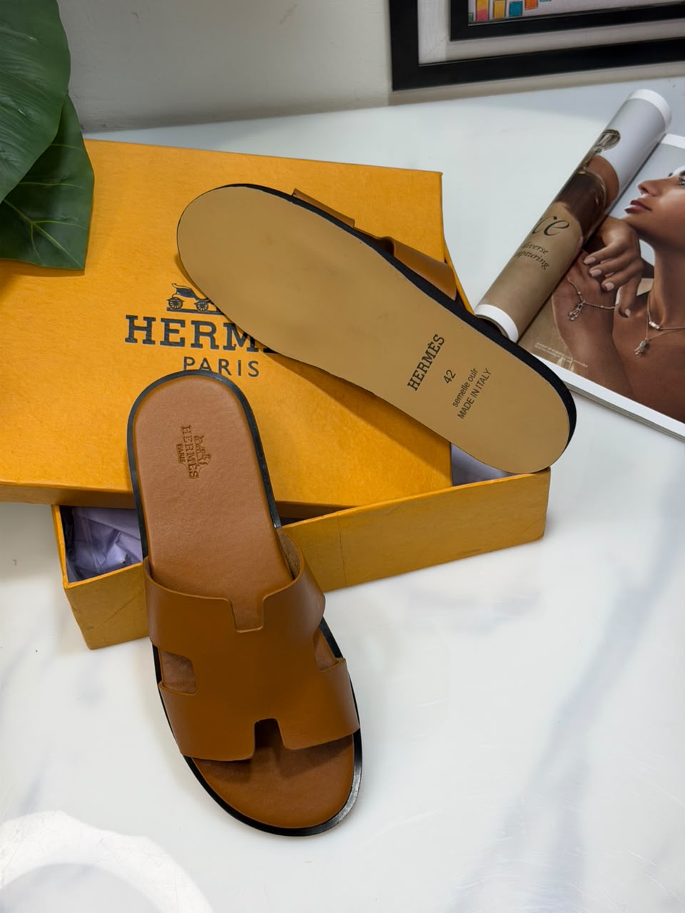 Men's Izmir Sandles (Brown)