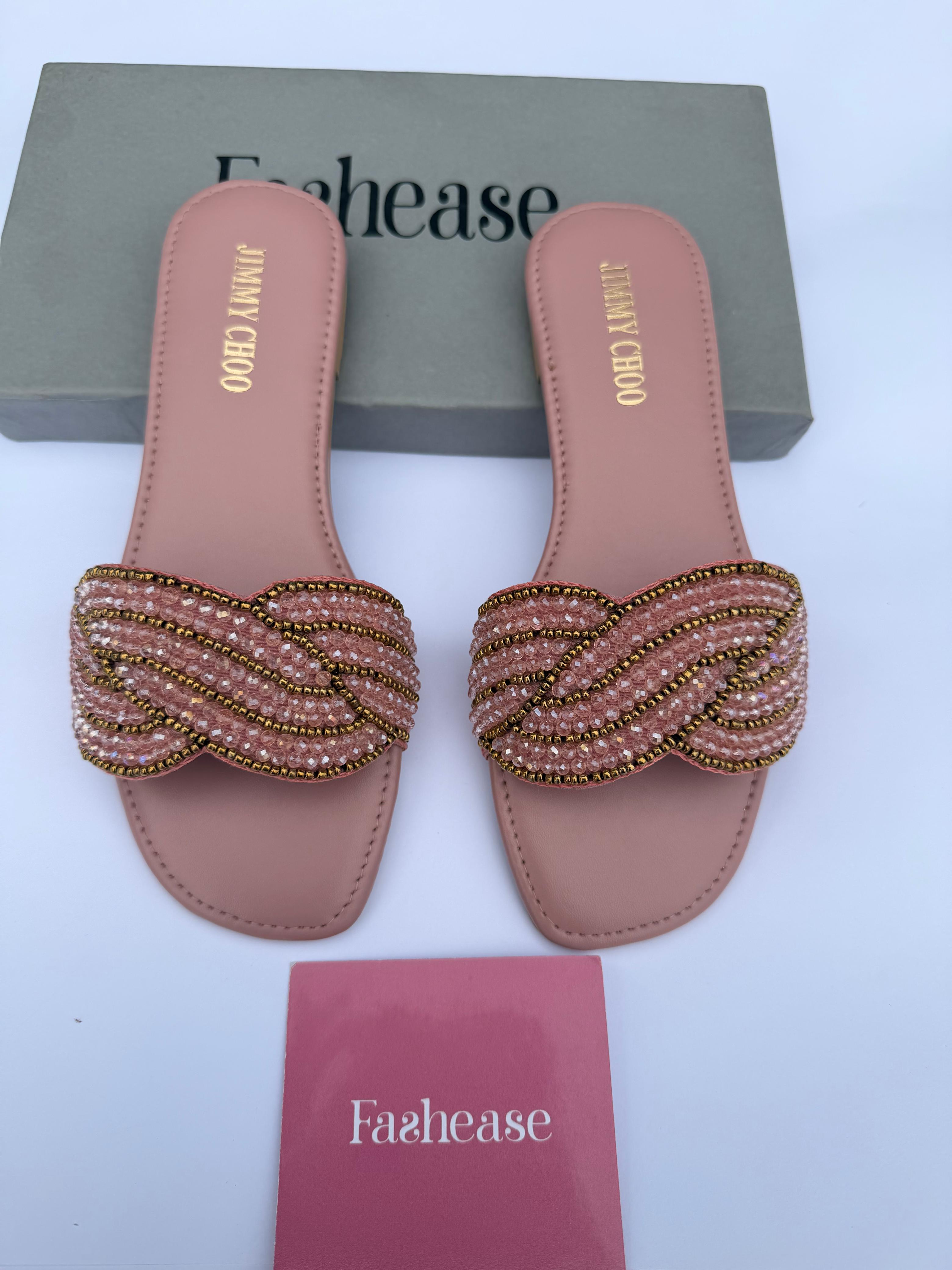 Twined JC Flats - Pink