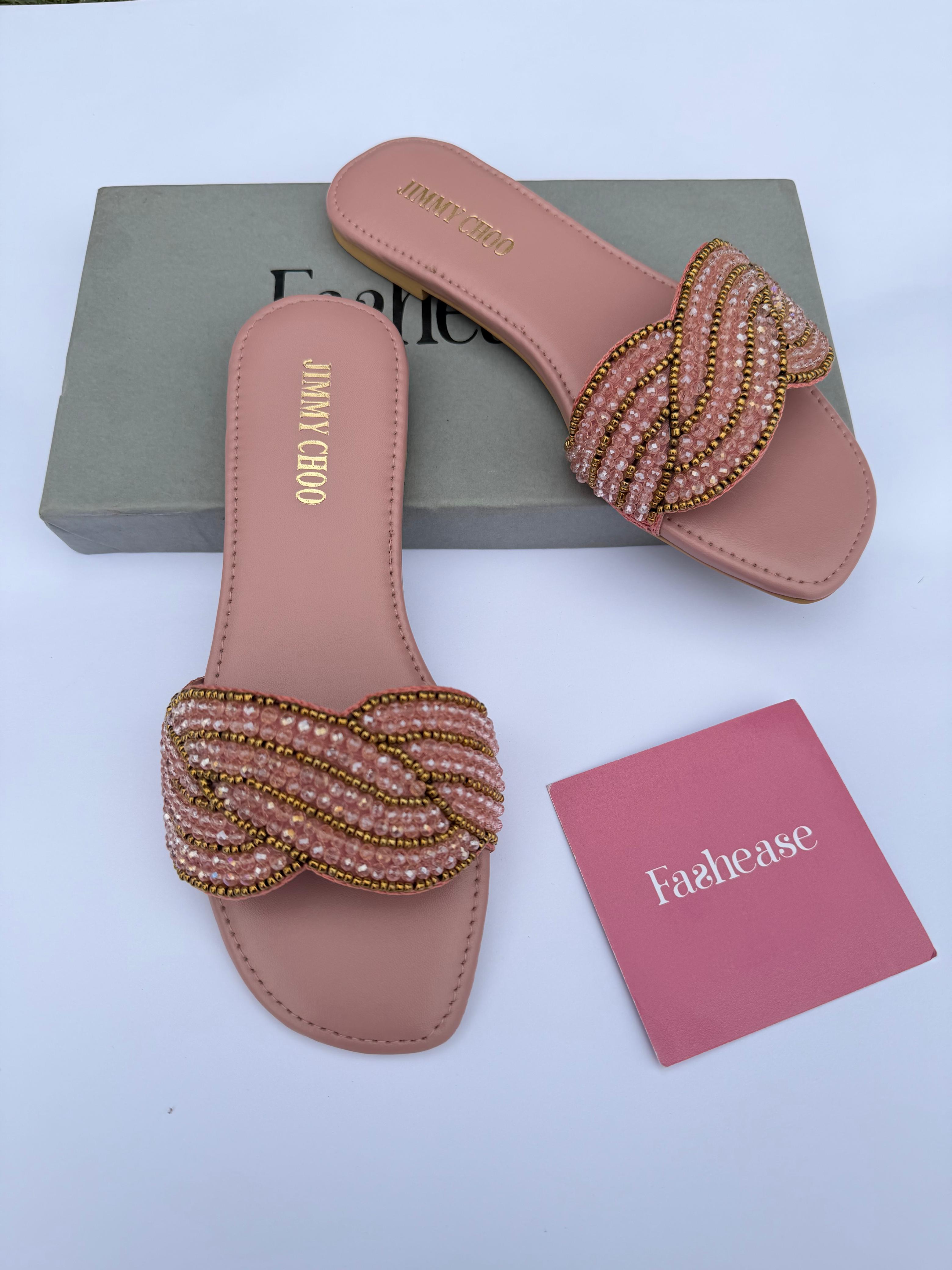 Twined JC Flats - Pink