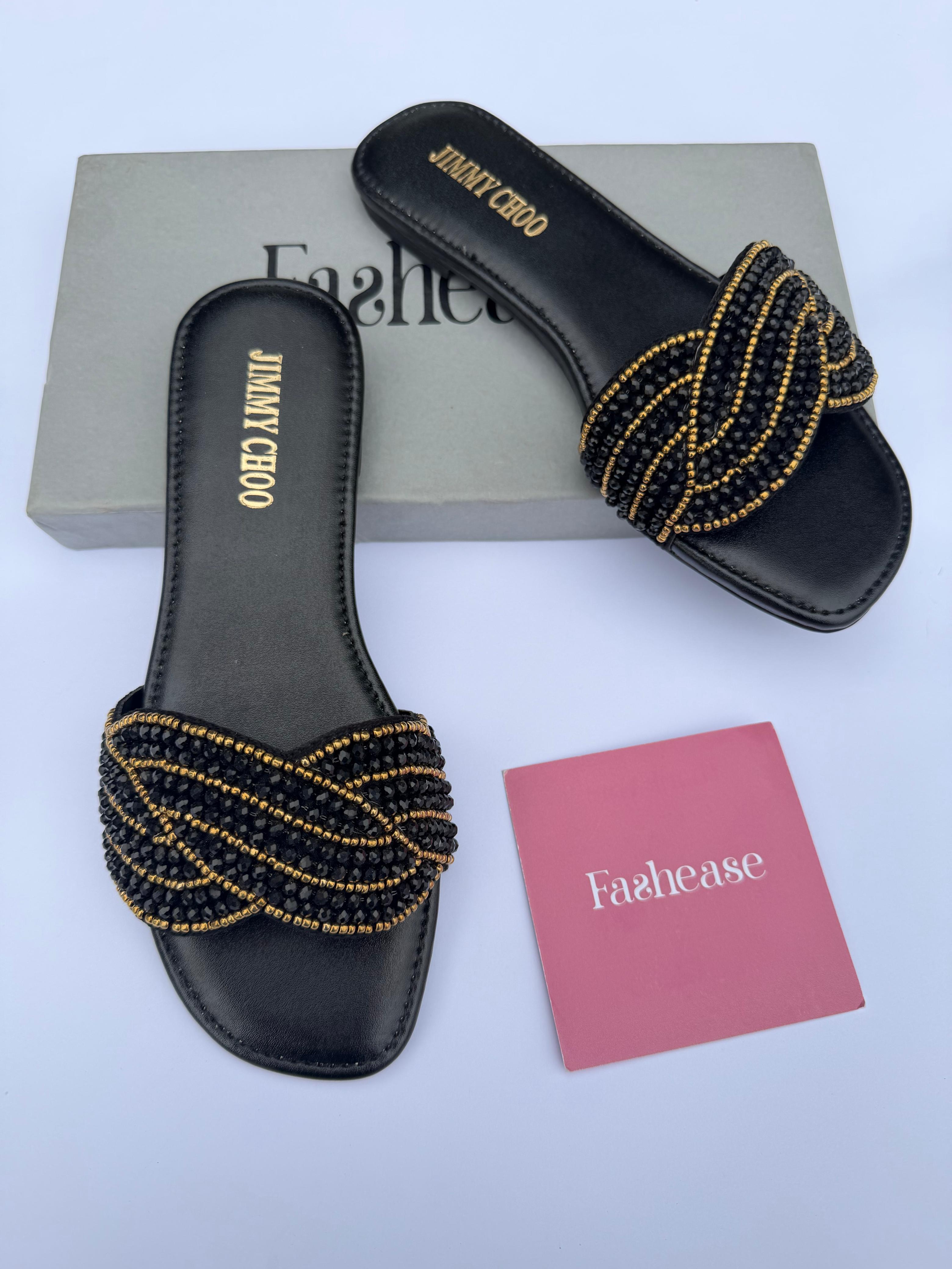 Twined JC Flats - Black