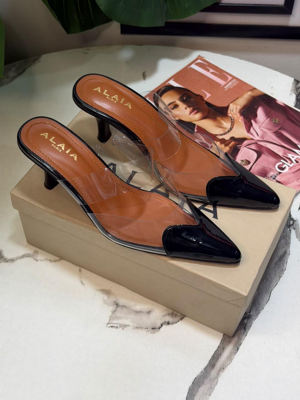 Glossy Rush Heels