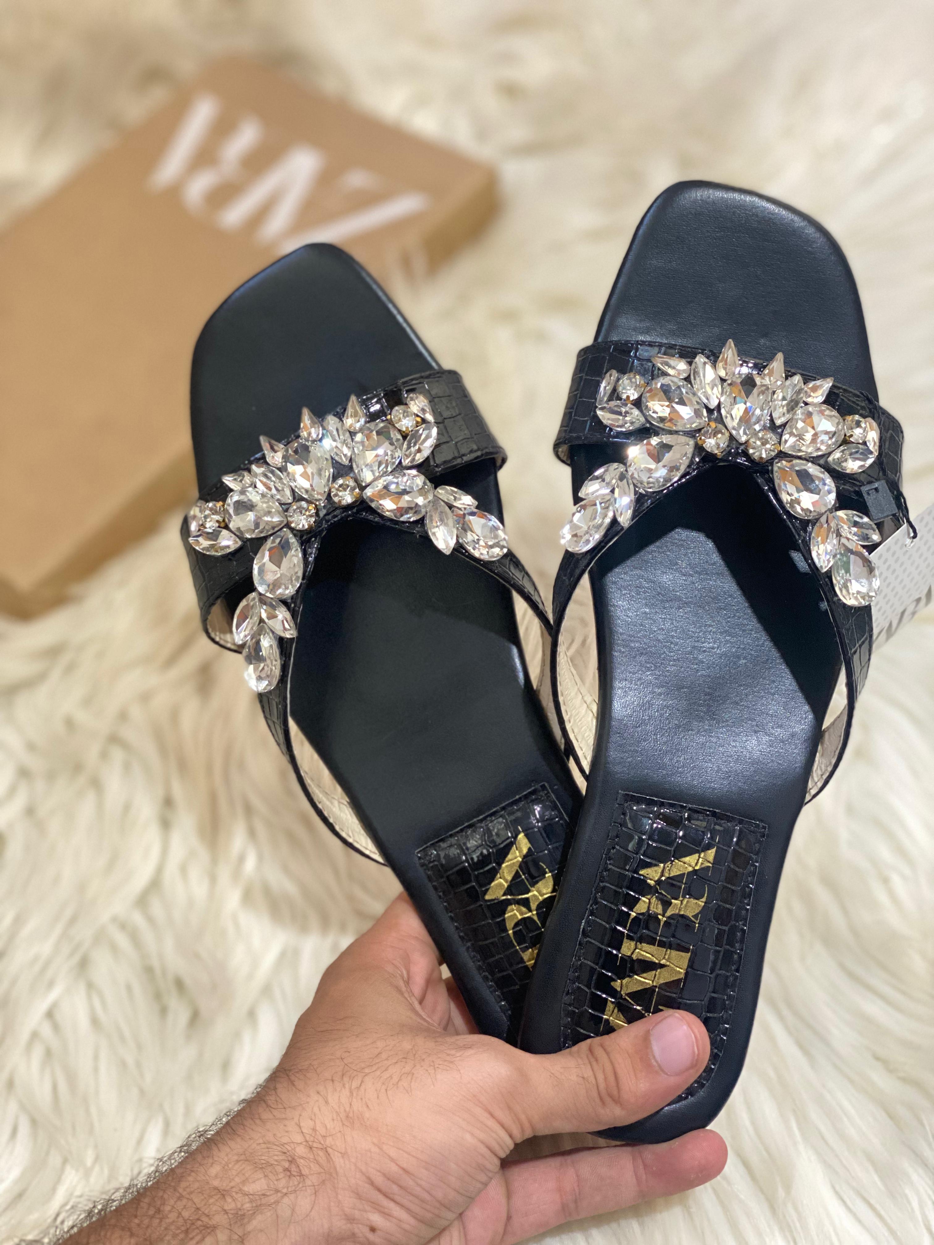 Crystal Stoned ZR Flats
