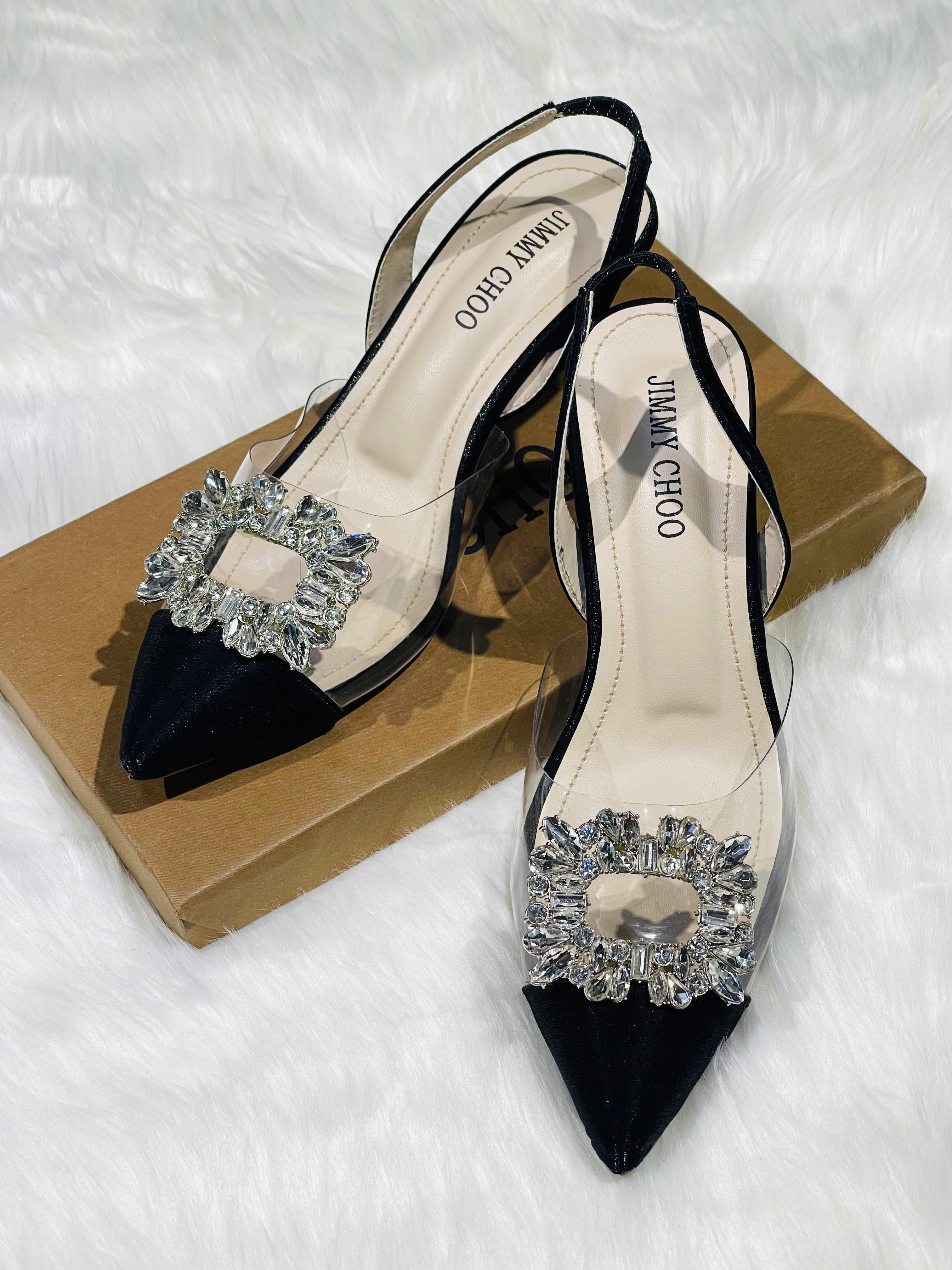 JC Brouch Heels