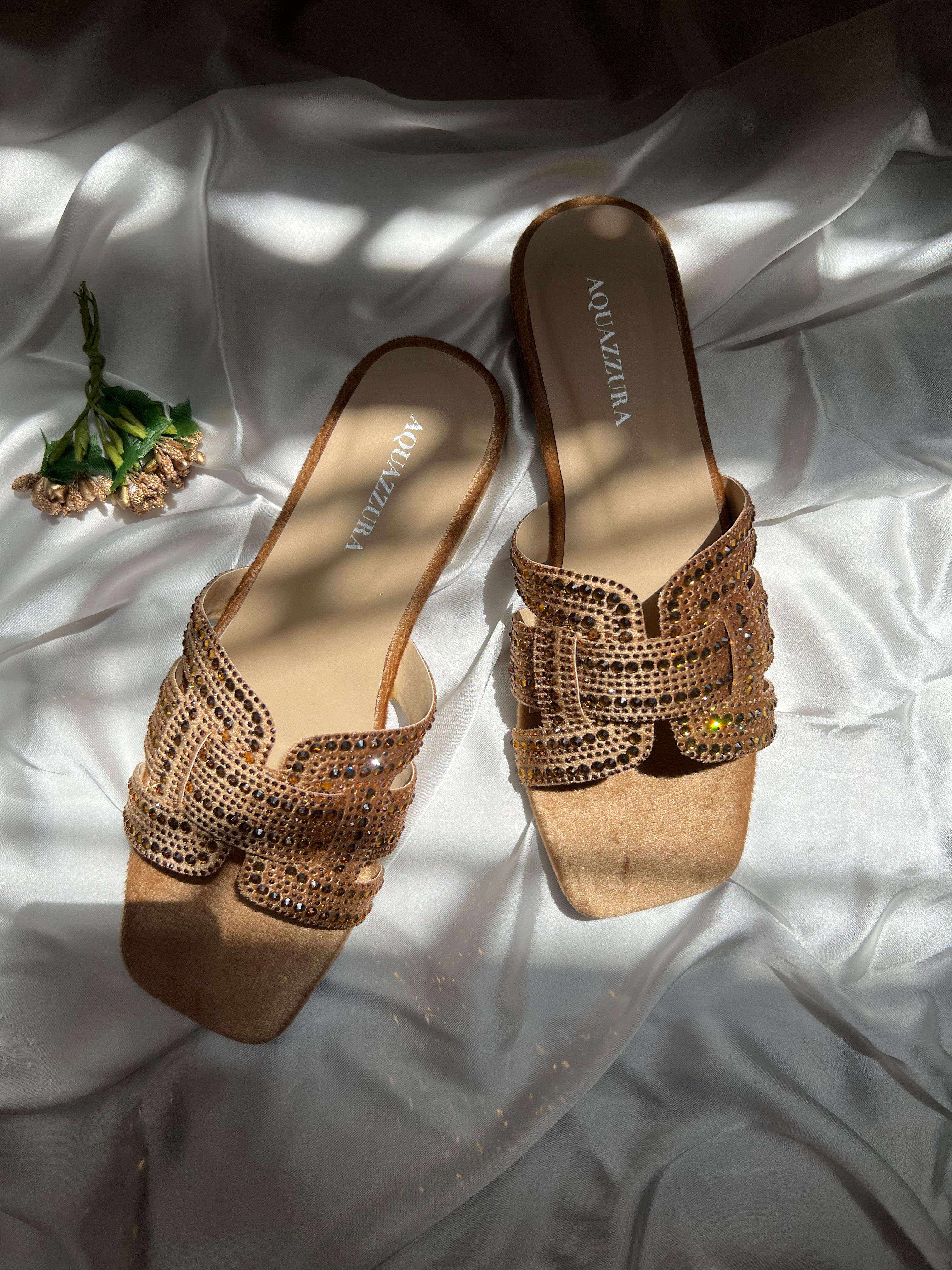 Luxe Aquazura Flats