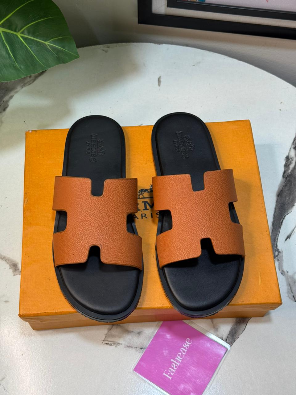 Men's Classic H Sandles (Brown)