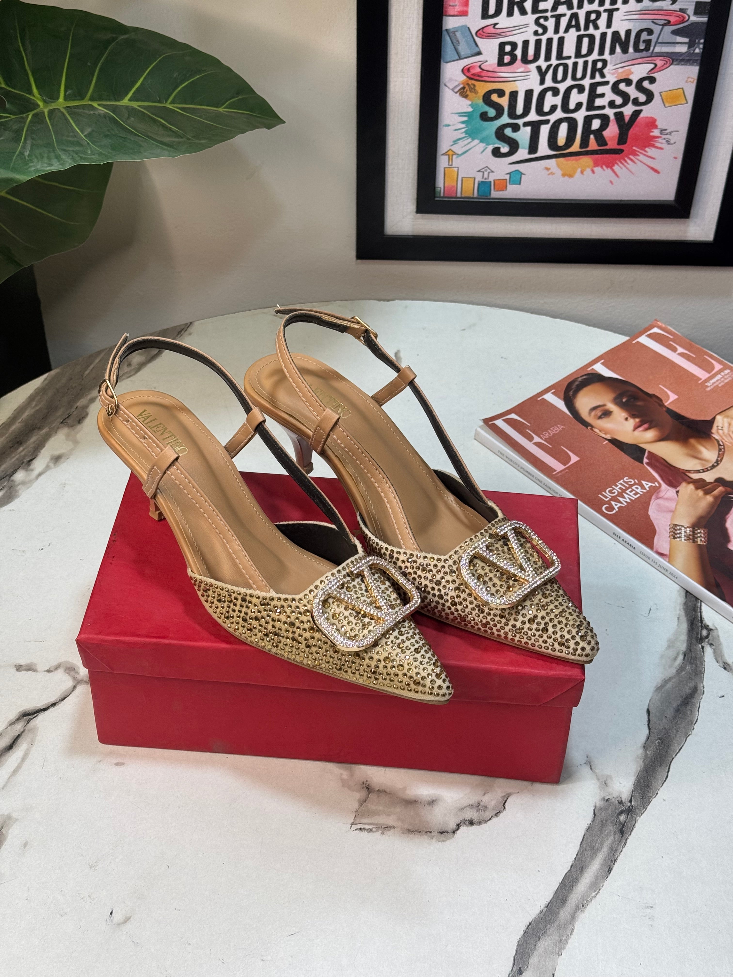 Valentin0 Stone Heel