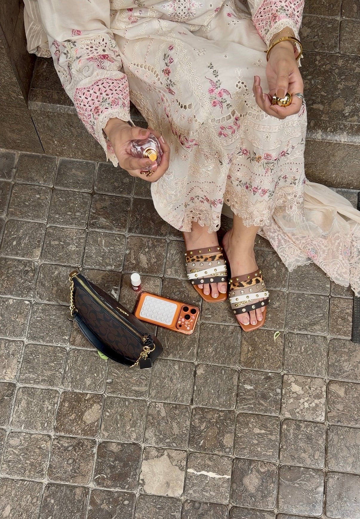 Fierce-glam Flats