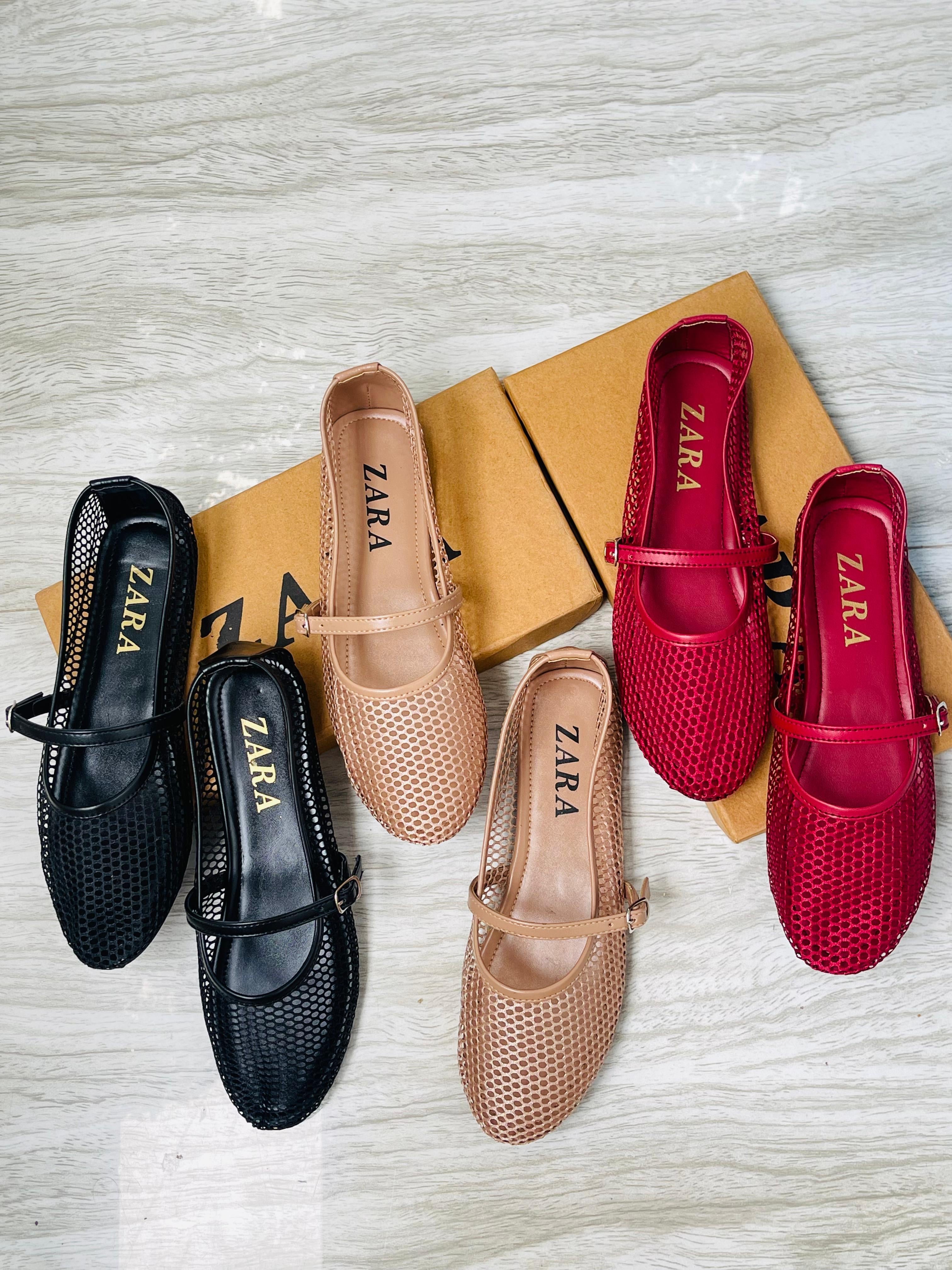 Zara veil pumps