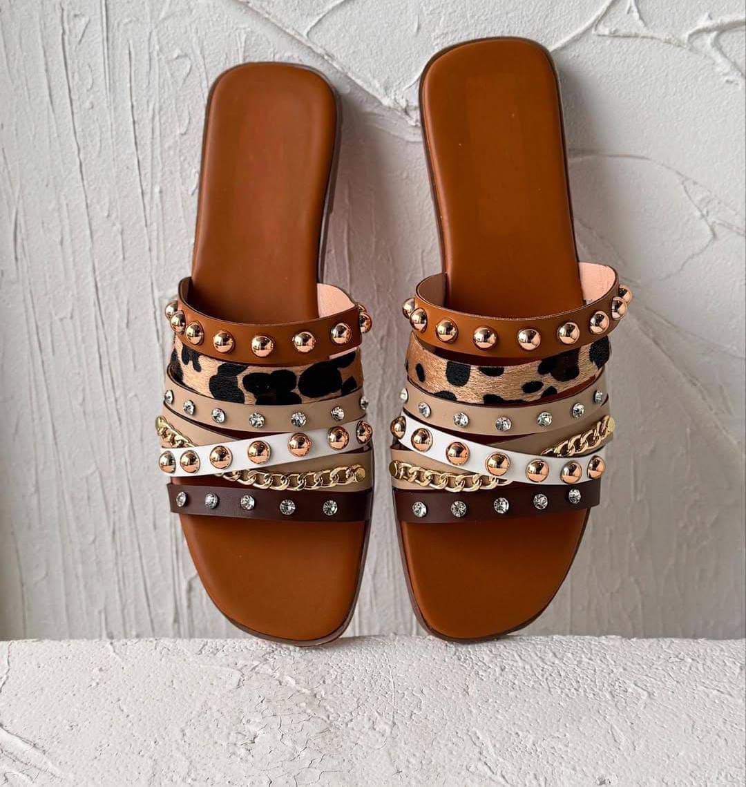 Fierce-glam Flats