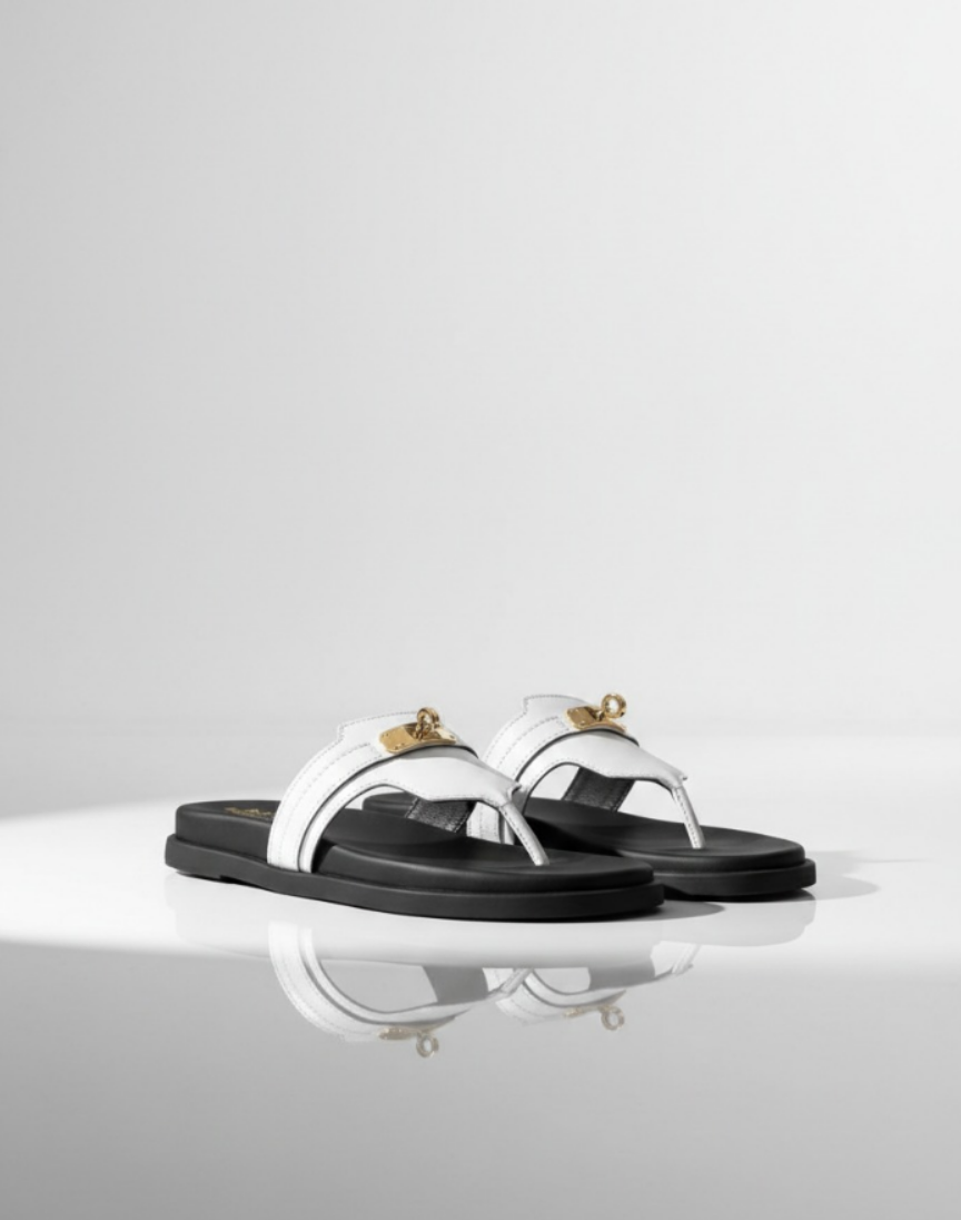 H Casual Slip-ons (White)