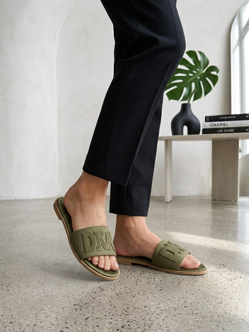 Essential DK Green Flats