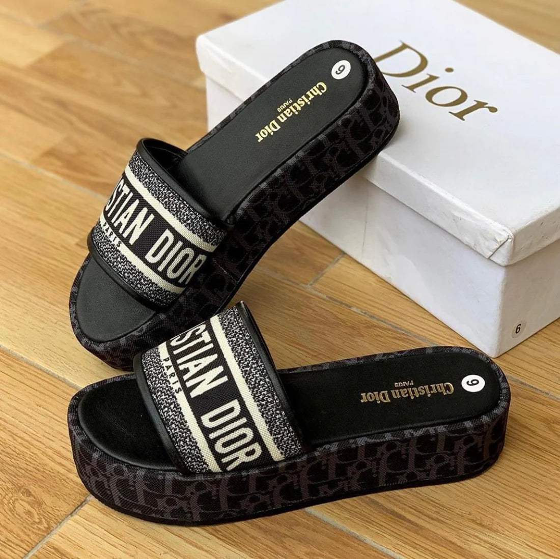 Dior wedges