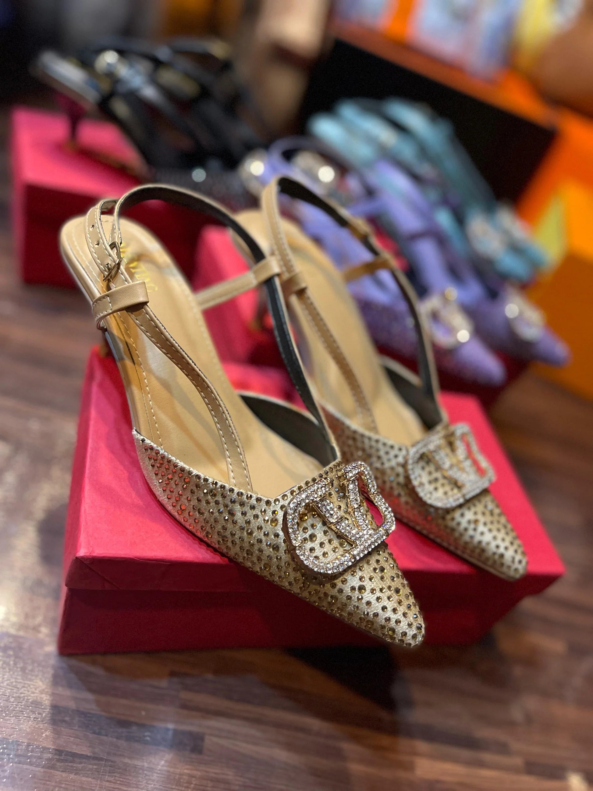 Valentin0 Stone Heel