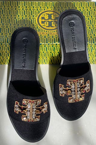 TB Embroidered Flats