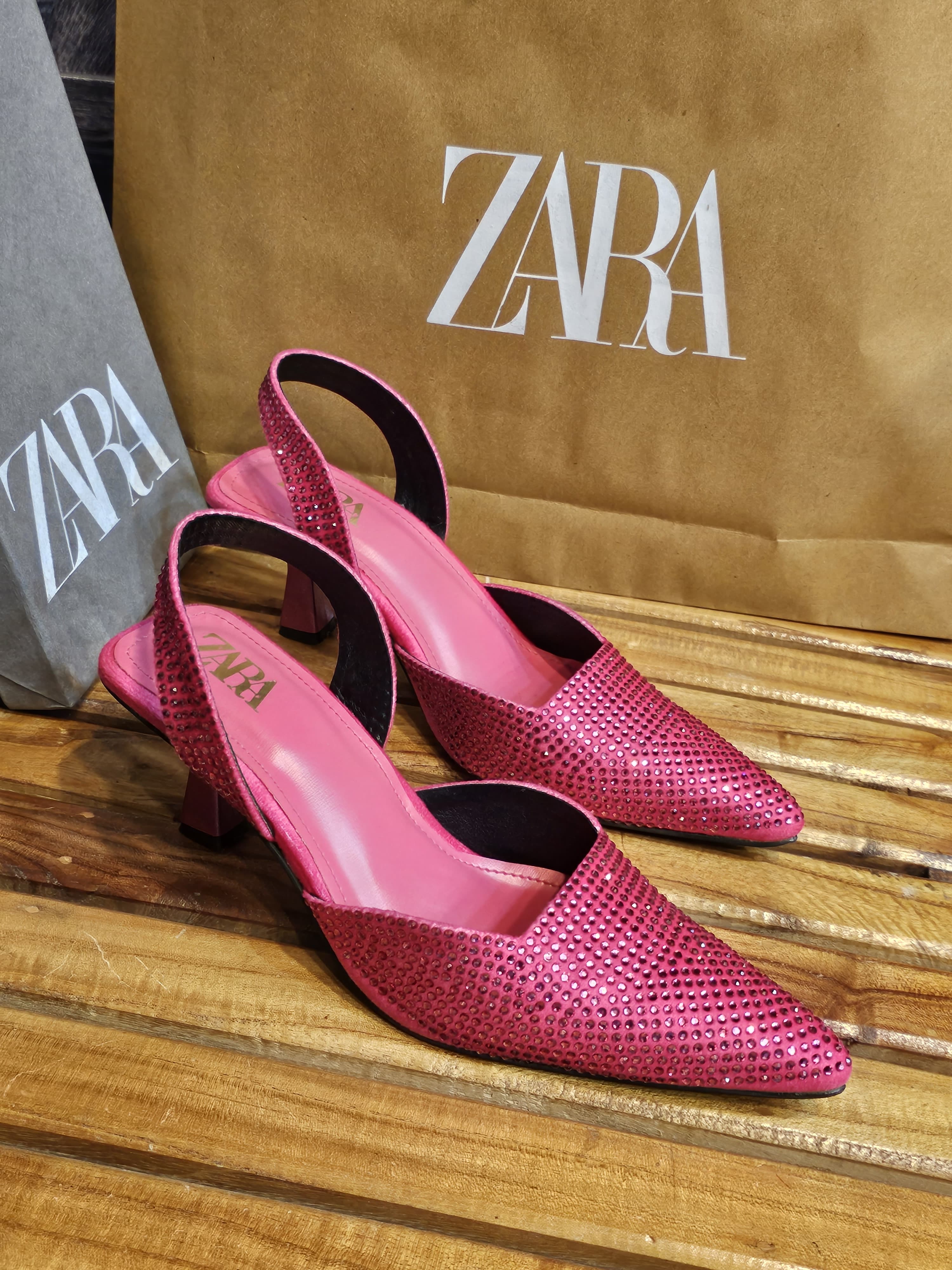 ZR Rhinestone Heels