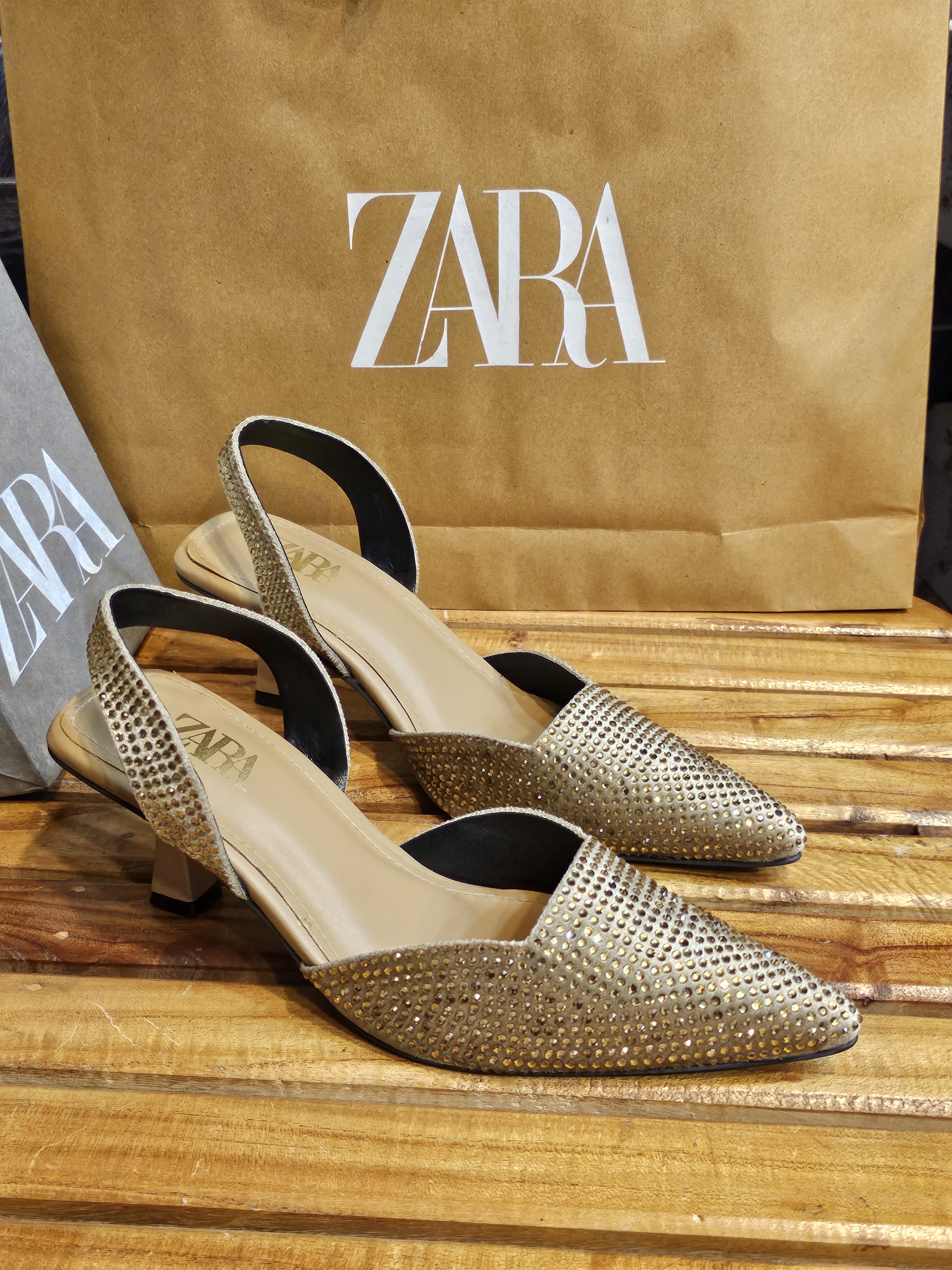 ZR Rhinestone Heels