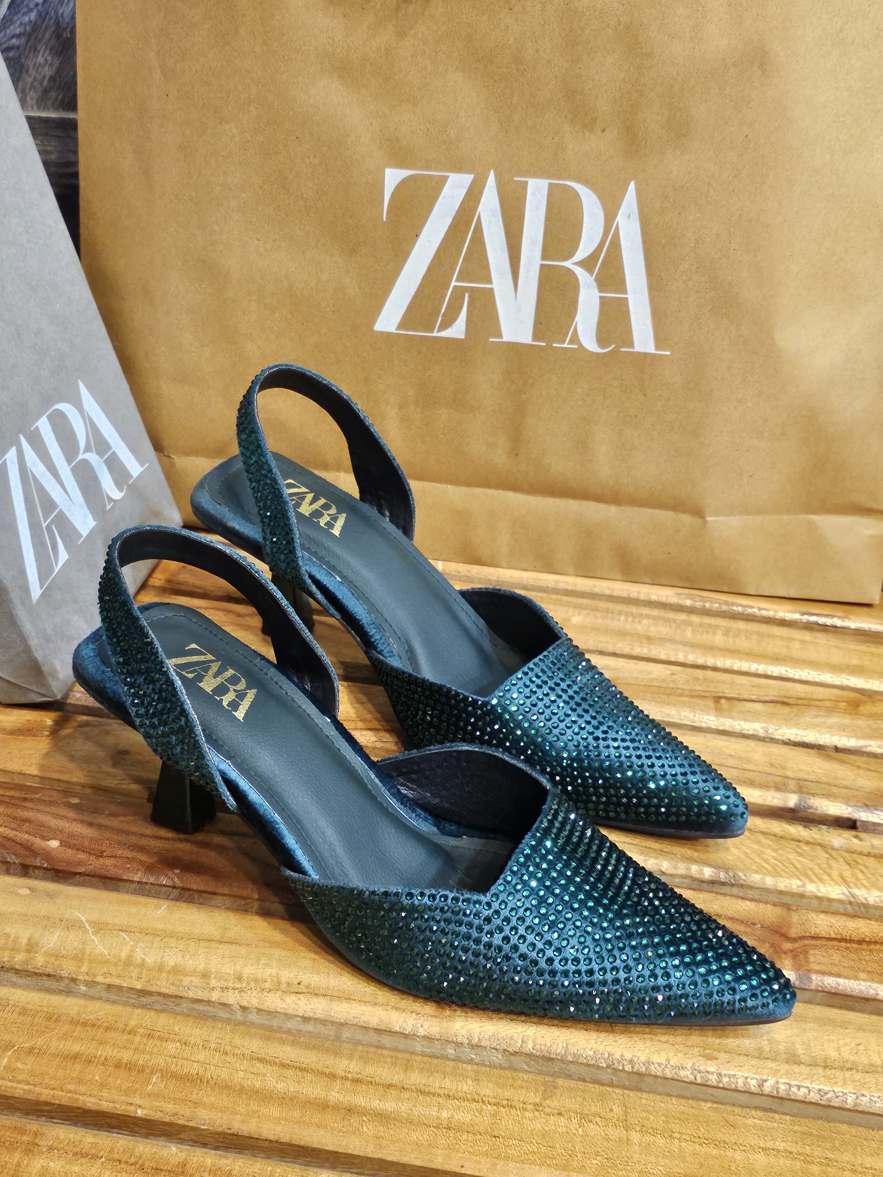 ZR Rhinestone Heels