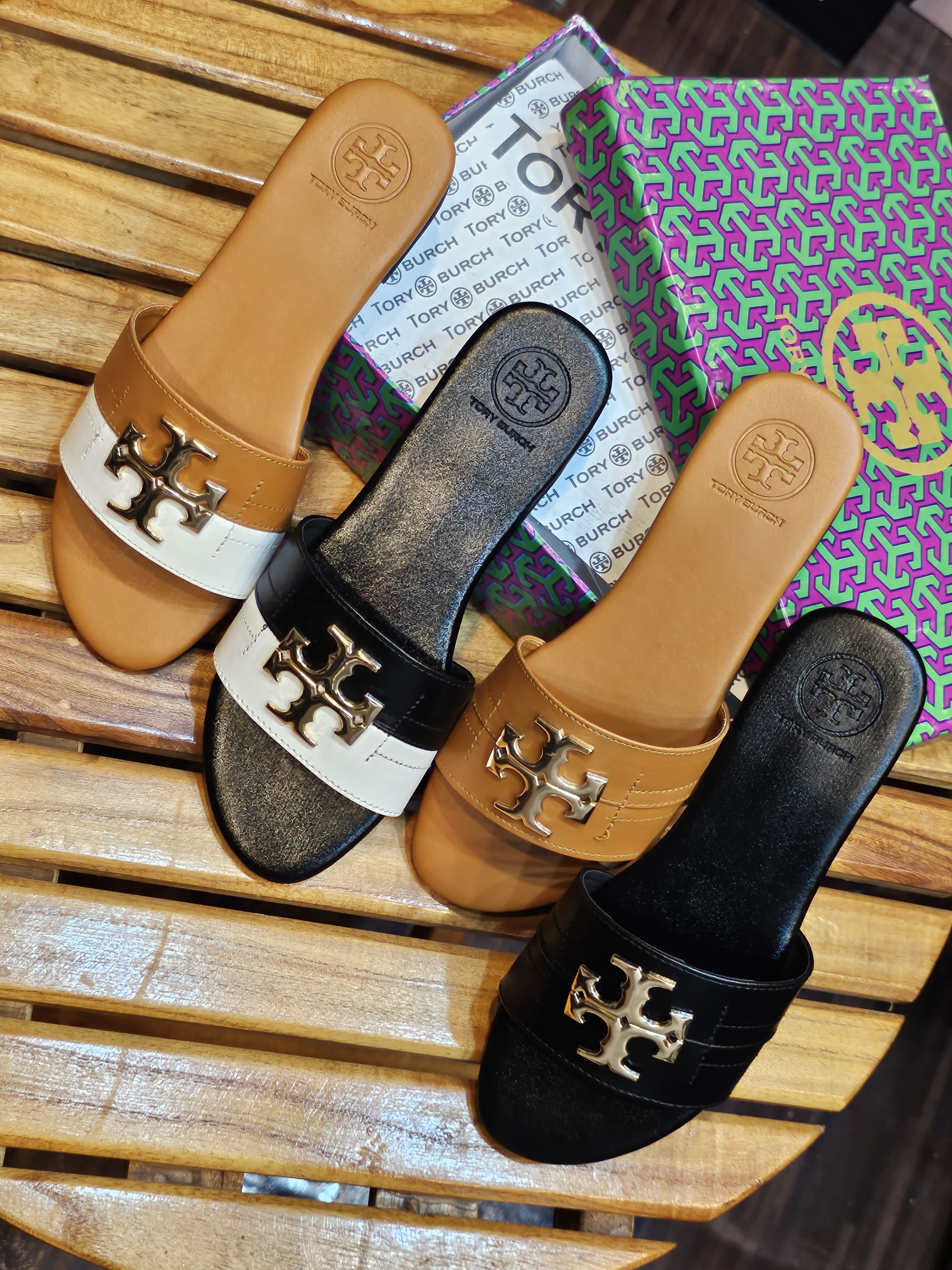 Luxe Tory Flats