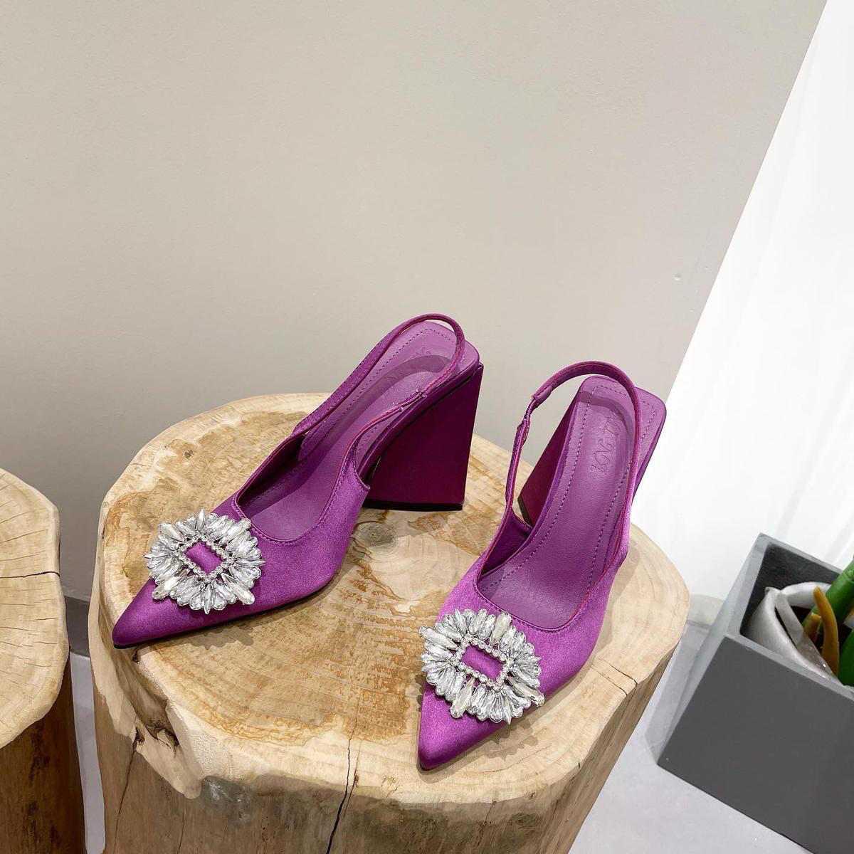Zara Triangle Heels