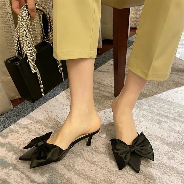 Classic Satin Heels
