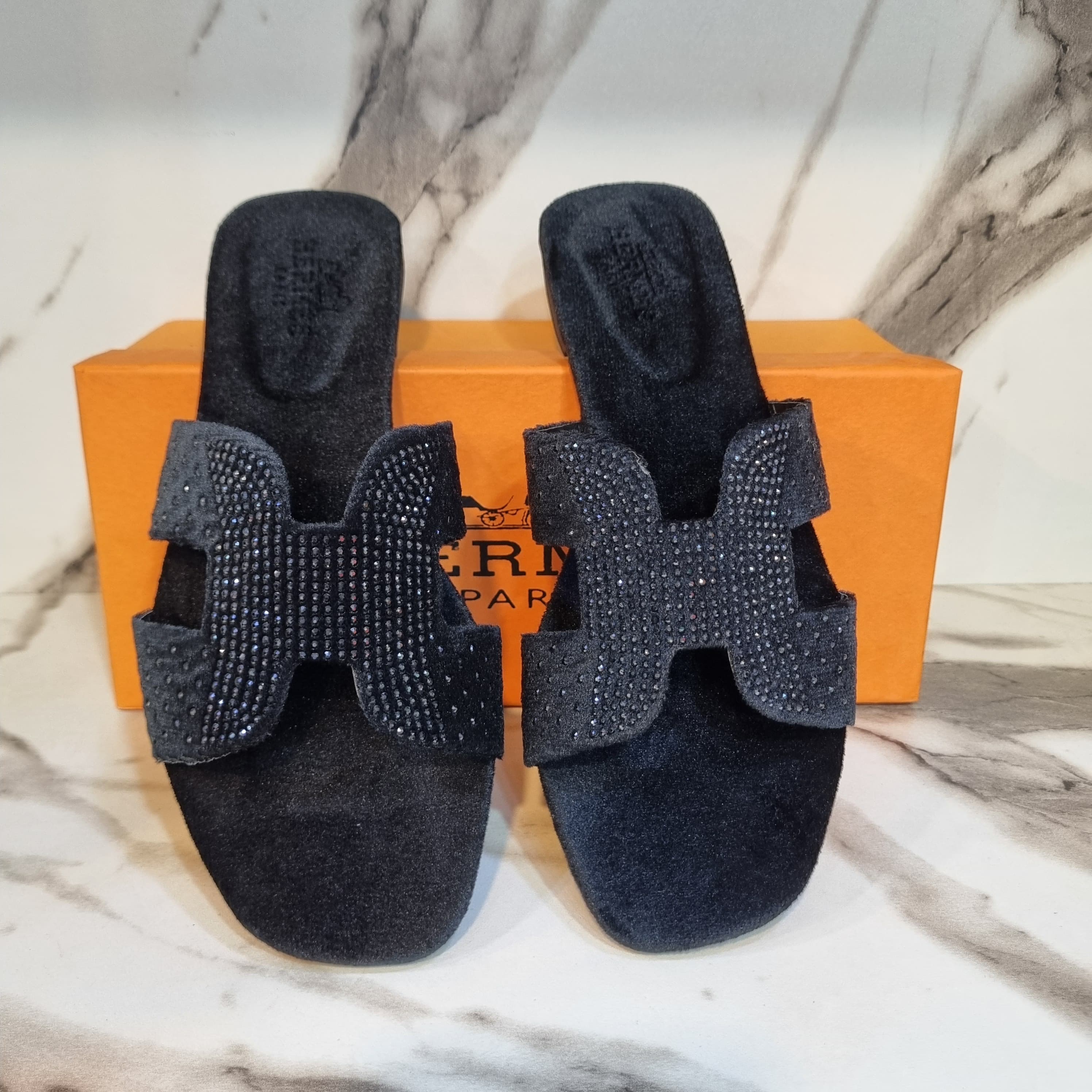 Studded H- Flats