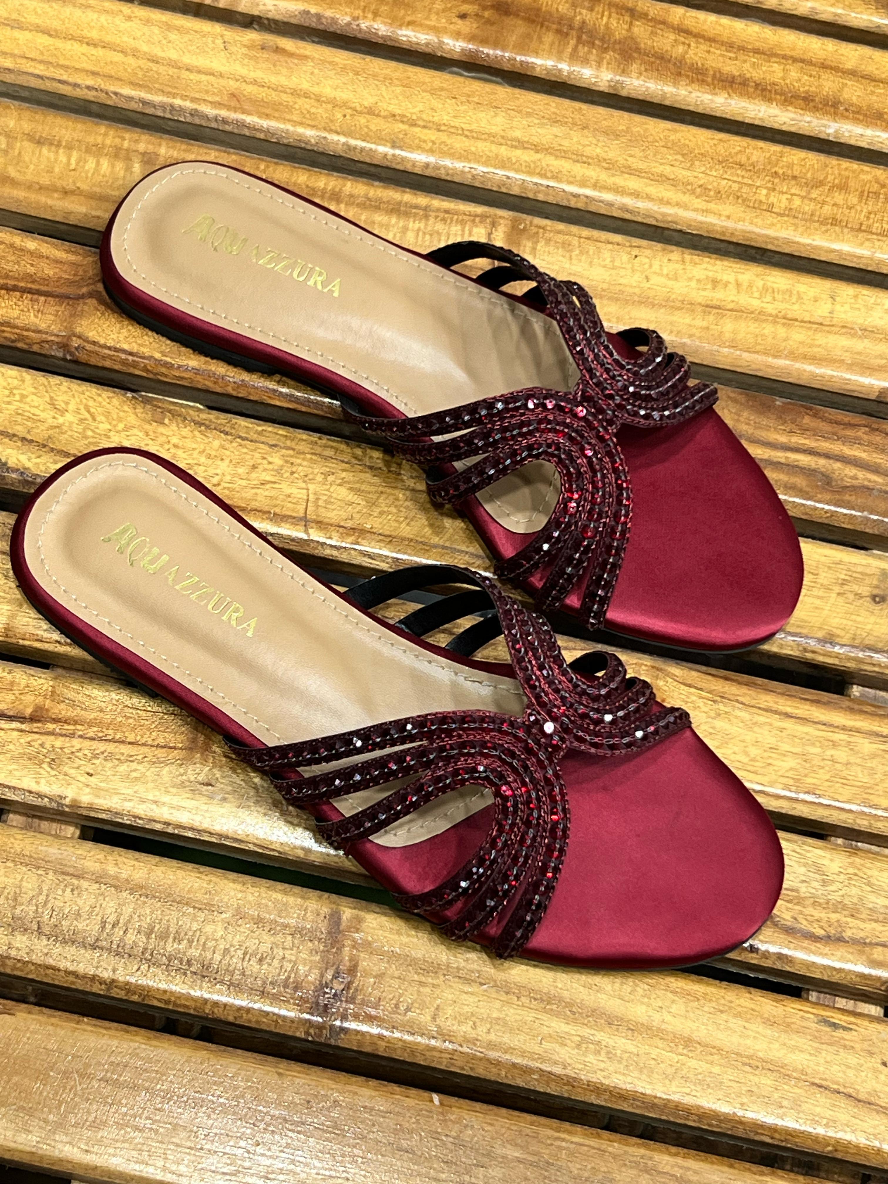 Pearled A-Z Flats
