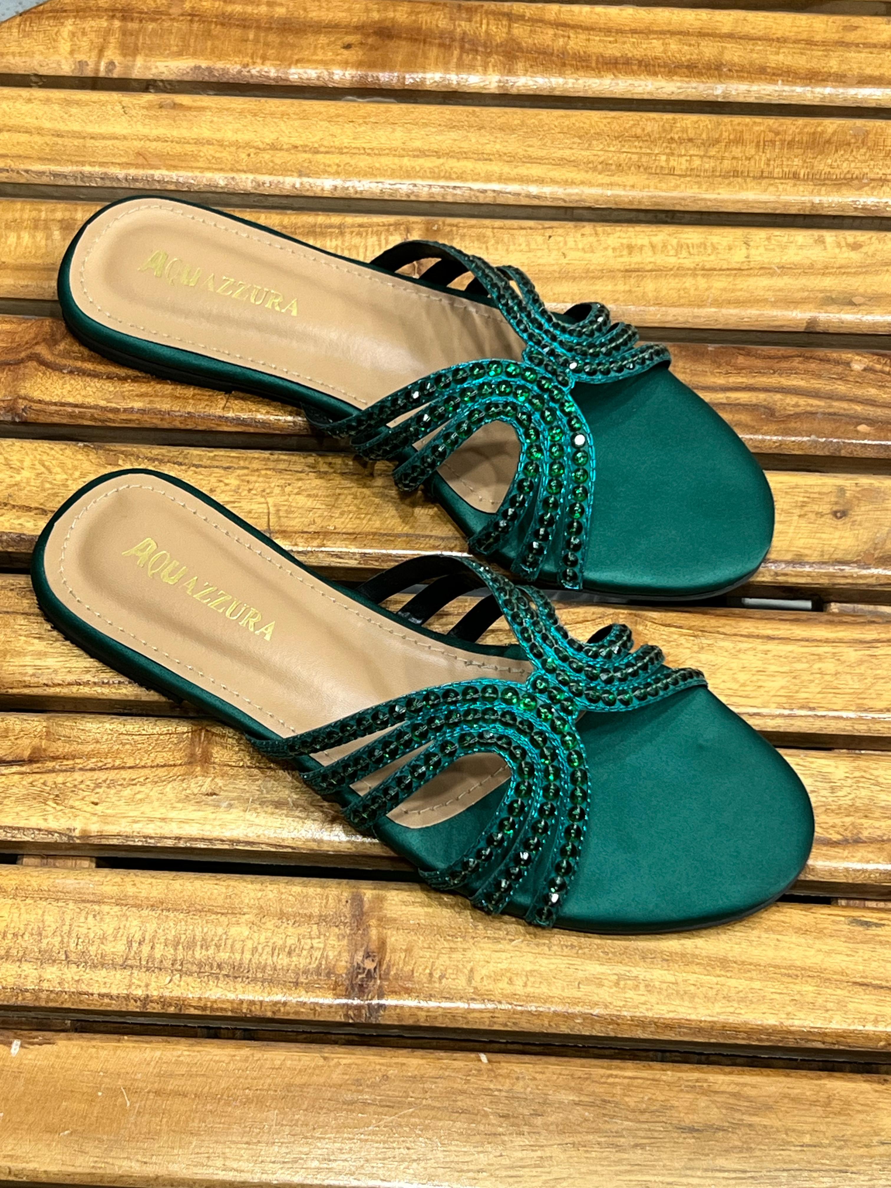 Pearled A-Z Flats