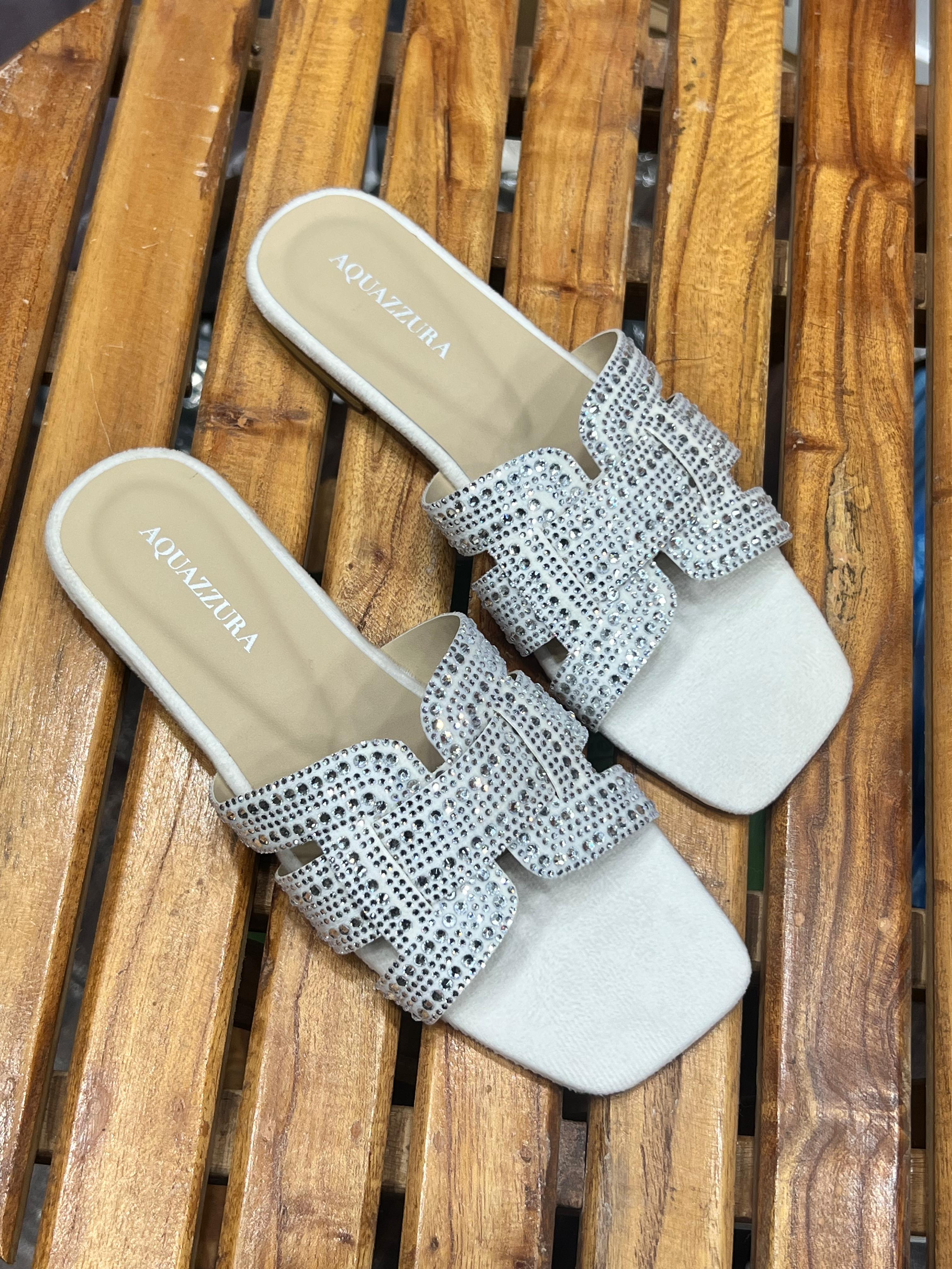 Luxe Aquazura Flats