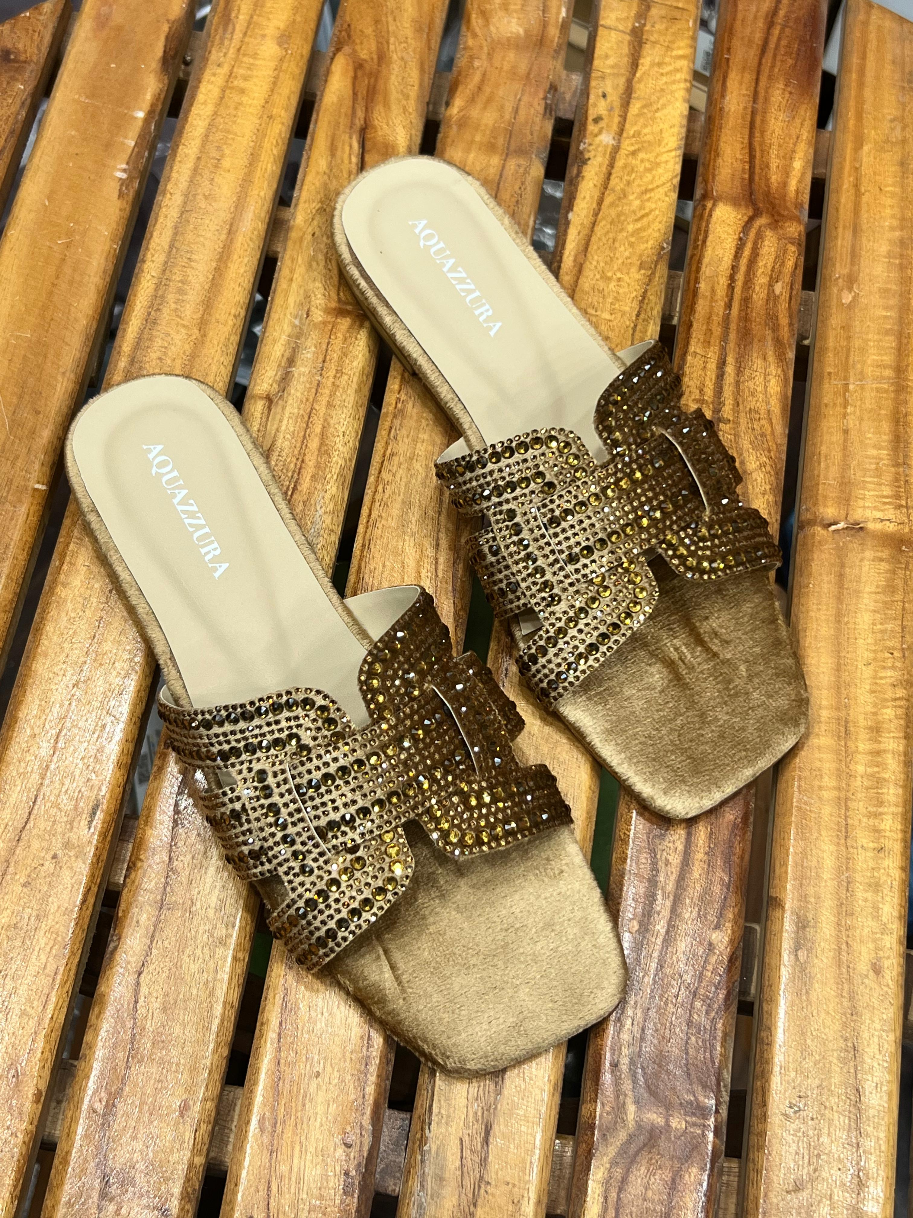 Luxe Aquazura Flats