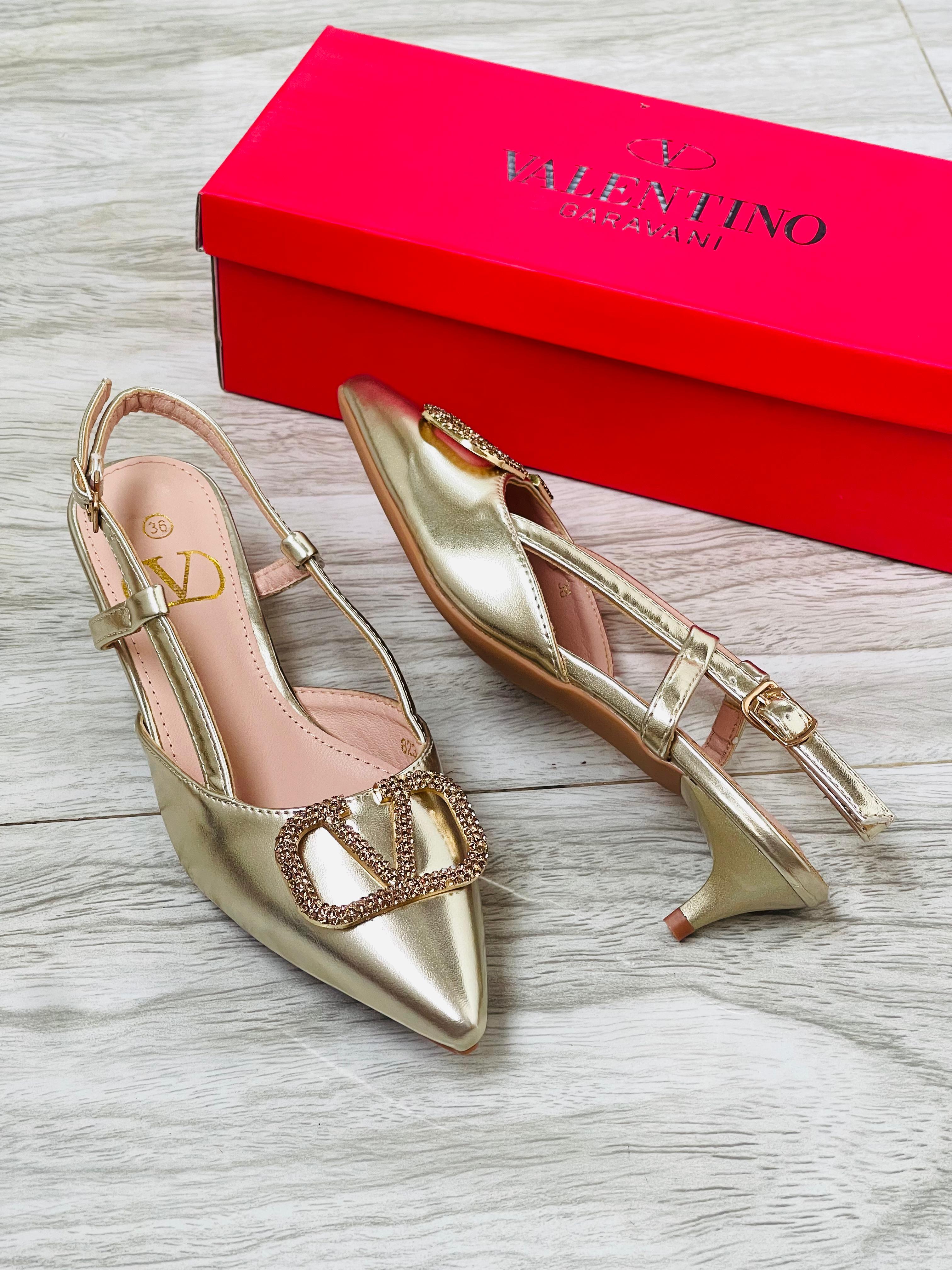 V Dazzle Short Heels