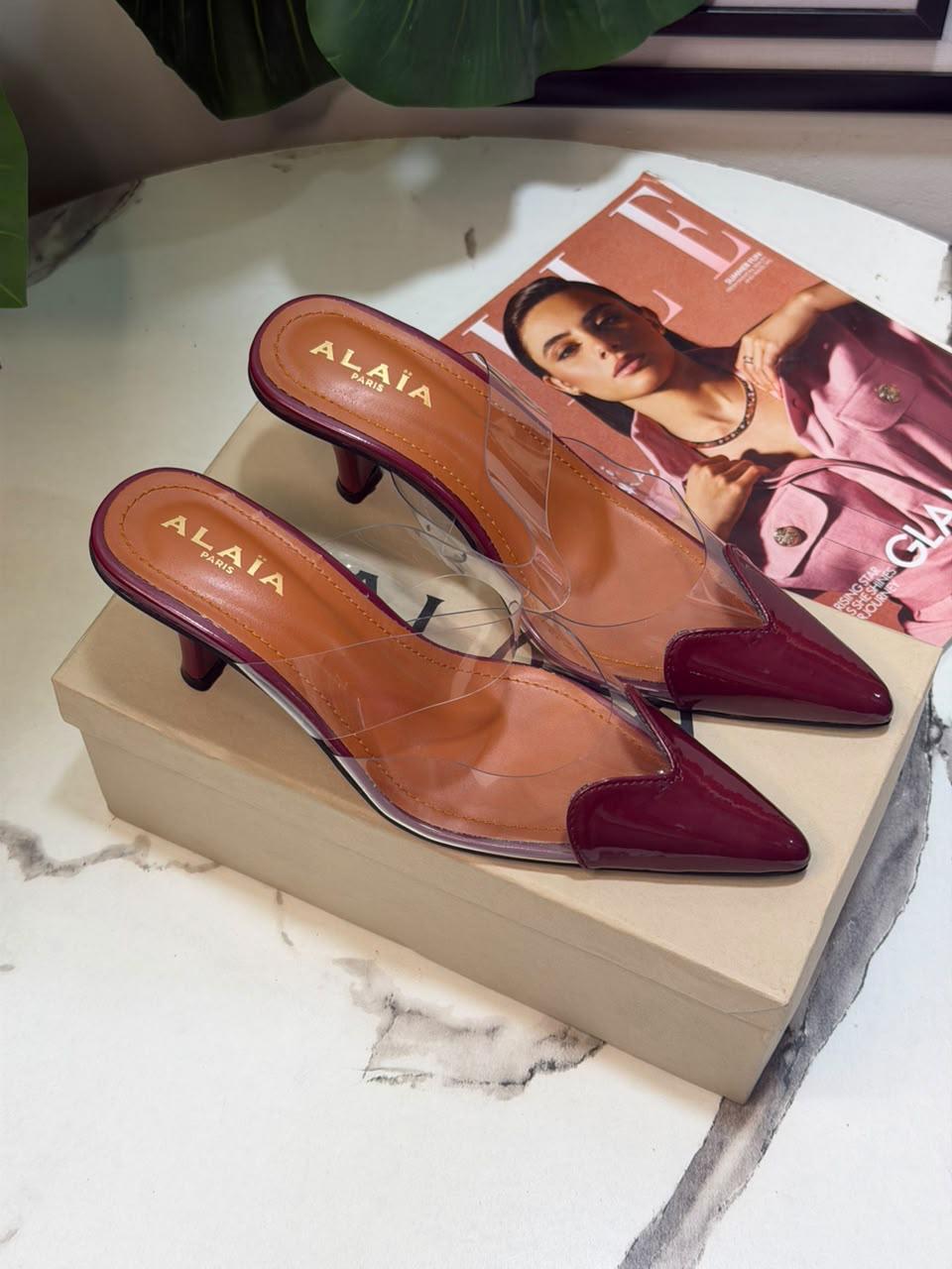 Glossy Rush Heels